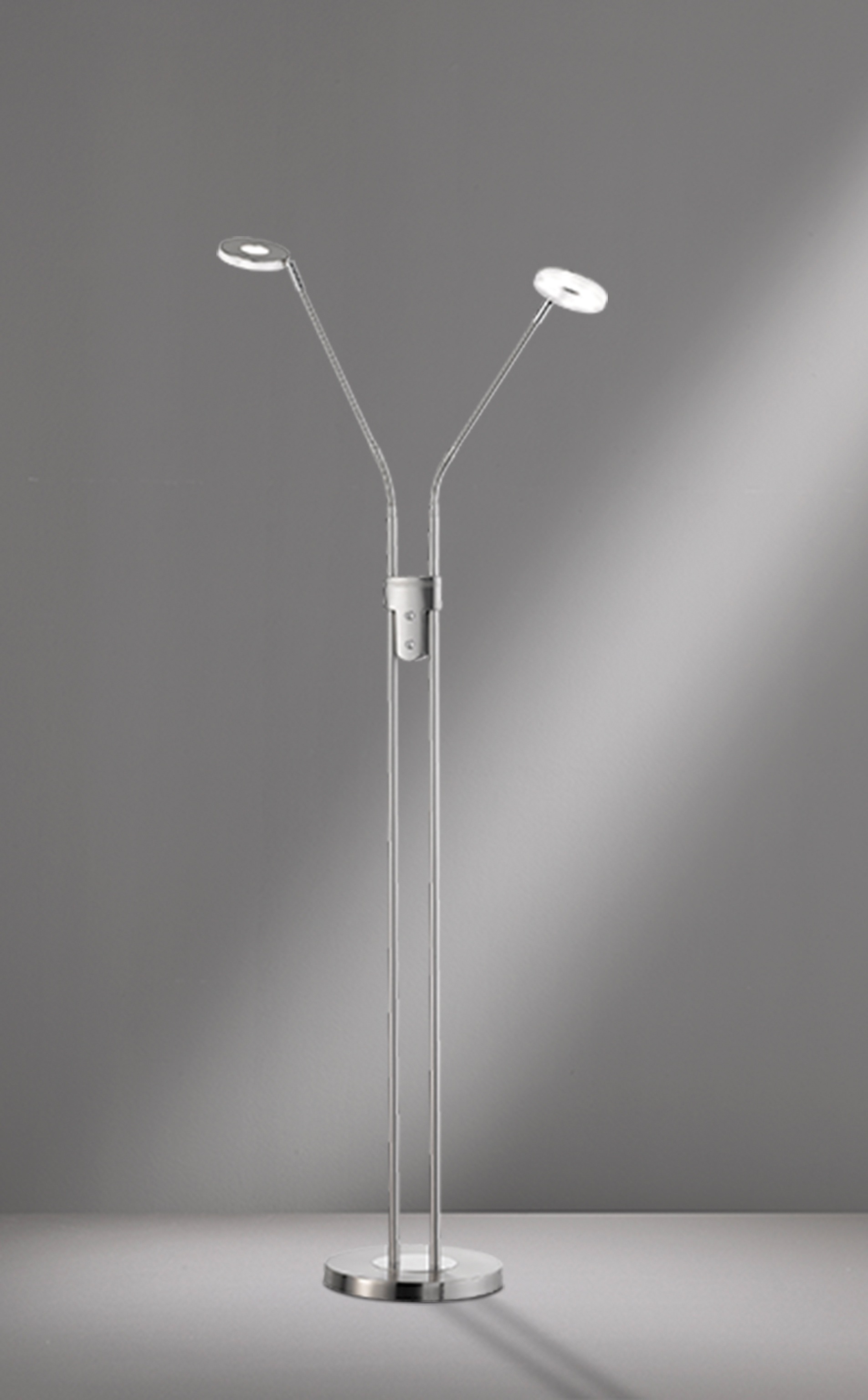 FISCHER & HONSEL LED Stehlampe »Dent«, 2 flammig, Leuchtmittel LED-Modul | LED fest integriert, 3-Stufen-CCT Technologie