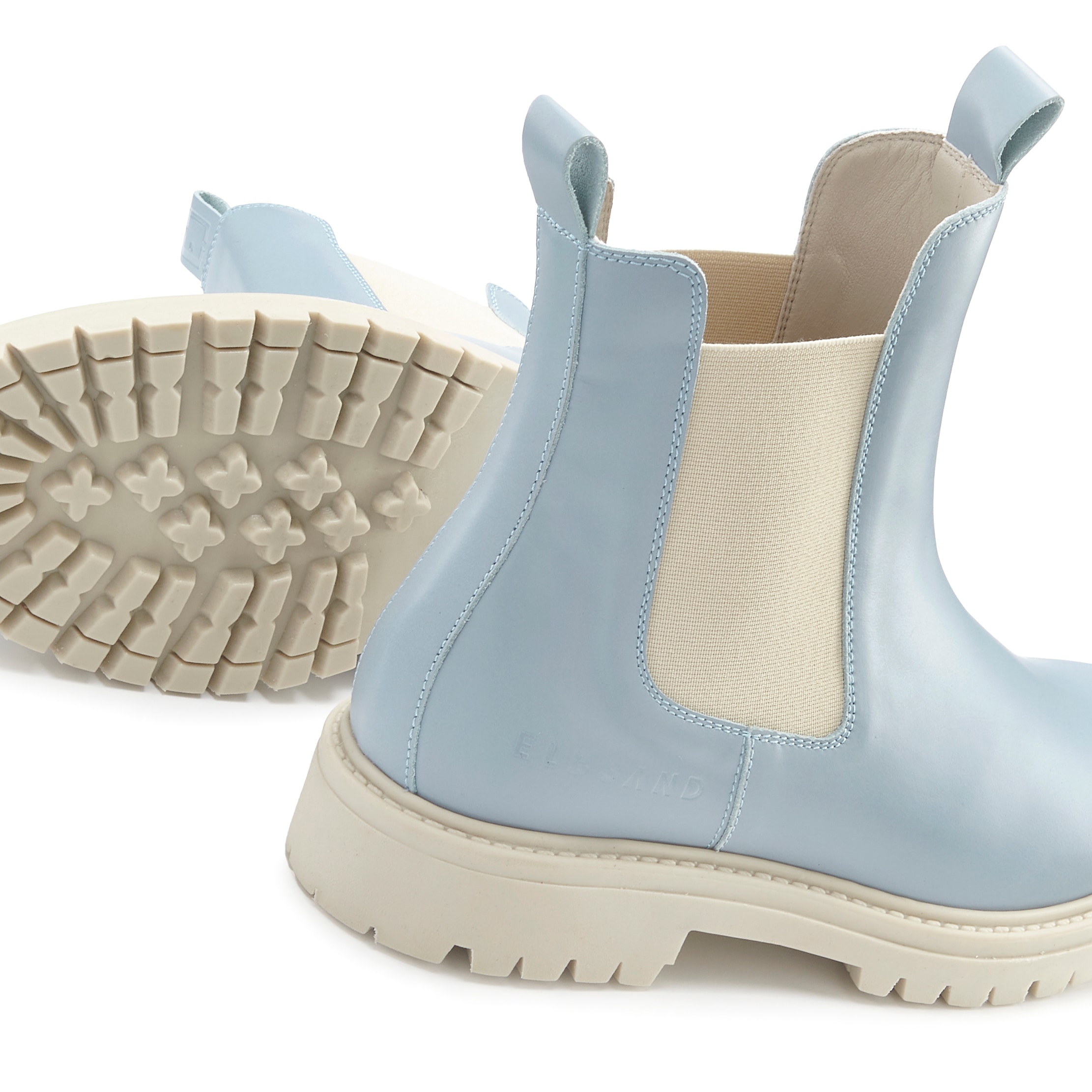 Elbsand Stiefelette »Schlupfstiefel, Bikerboots, Sommerstiefelette, Lederstiefelette«  Chelseaboots aus Leder mit Stretch-Einsätzen