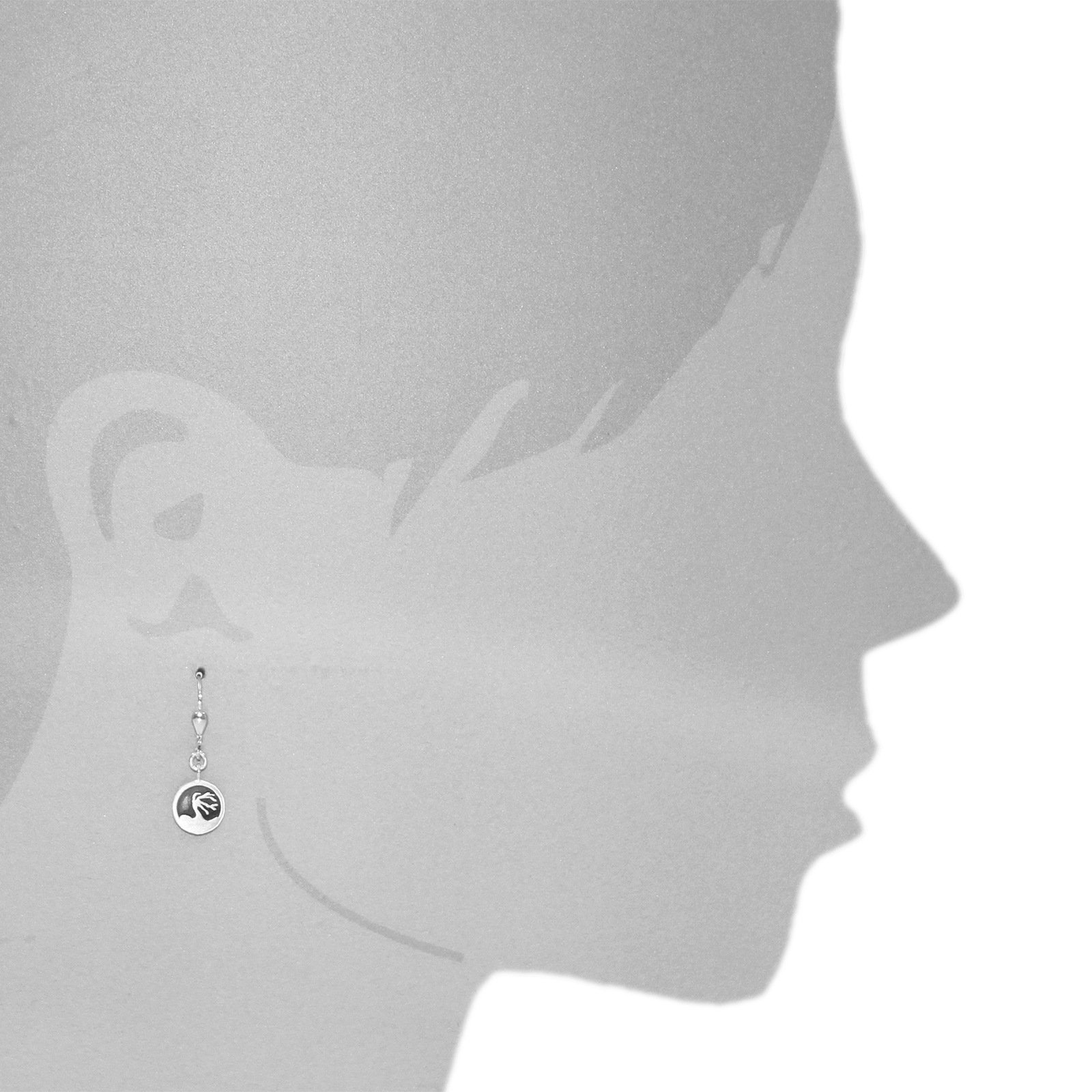 OSTSEE-SCHMUCK Paar Ohrhänger »Ostsee-Schmuck Ohrhänger Windflüchter 10 mm«