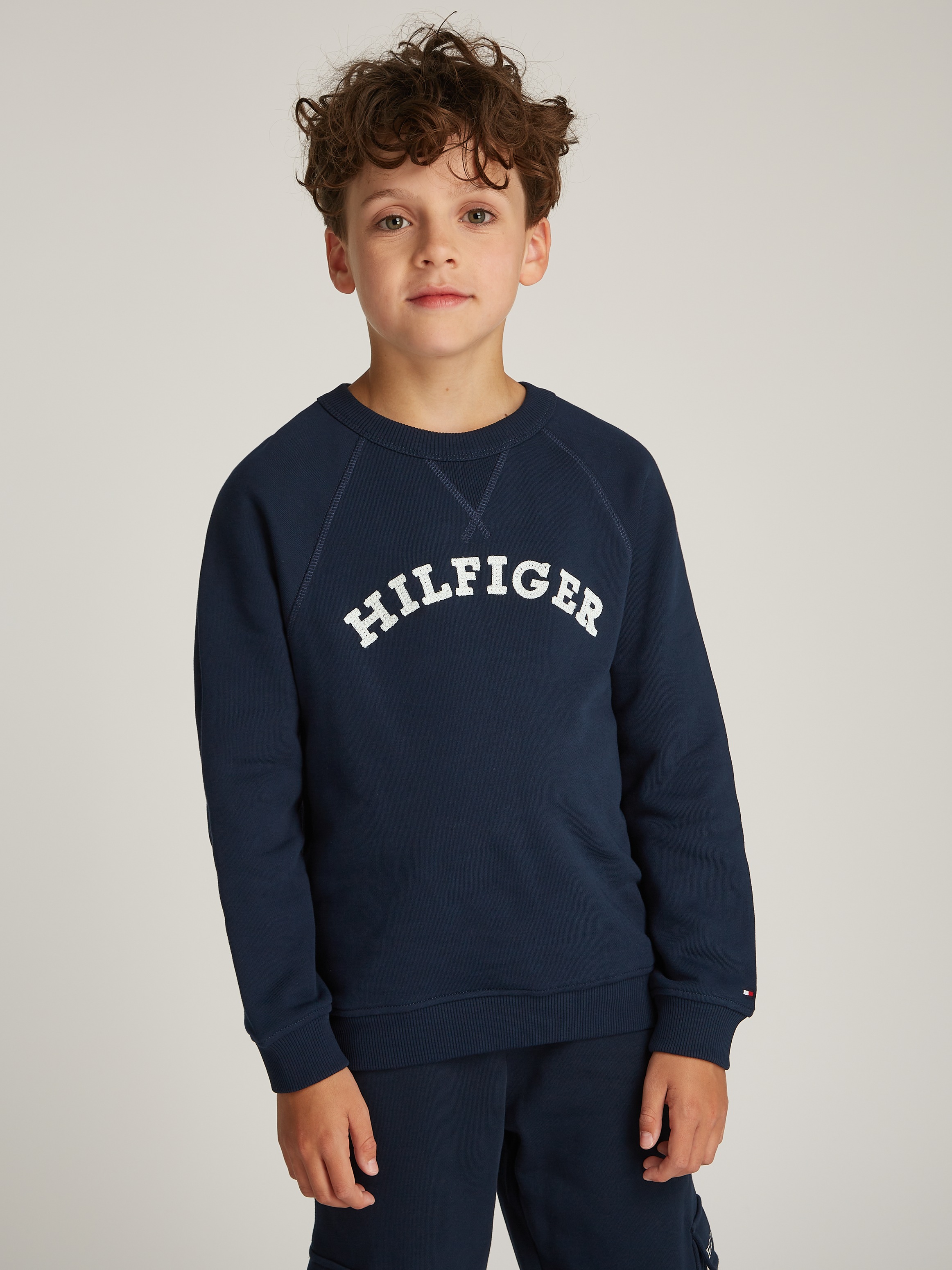 Tommy Hilfiger Sweatshirt »U MONOTYPE SWEATSHIRT«, mit Logo-Schriftzug