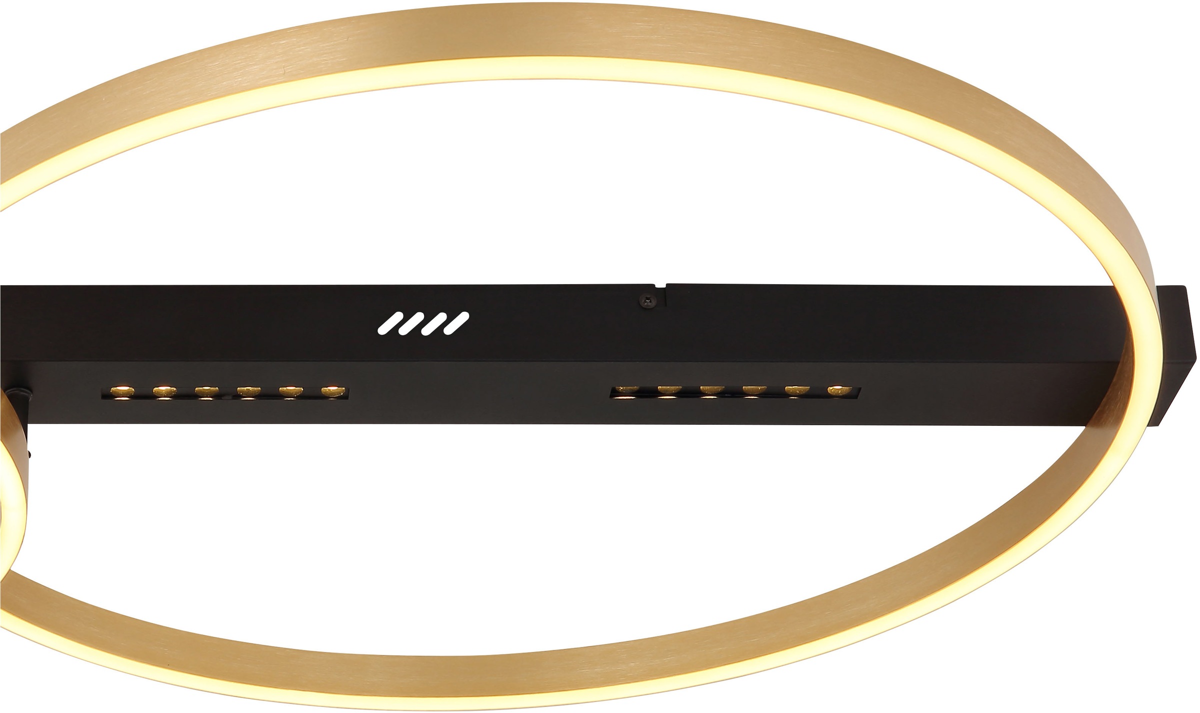 GLOBO LIGHTING LED Deckenleuchte »LUFFY« LED-Modul 1 Stk. Warmweiß Deckenlampe/LxBxH: 930x585x102mm/Wohnzimmer/Schlafzimmer/modern