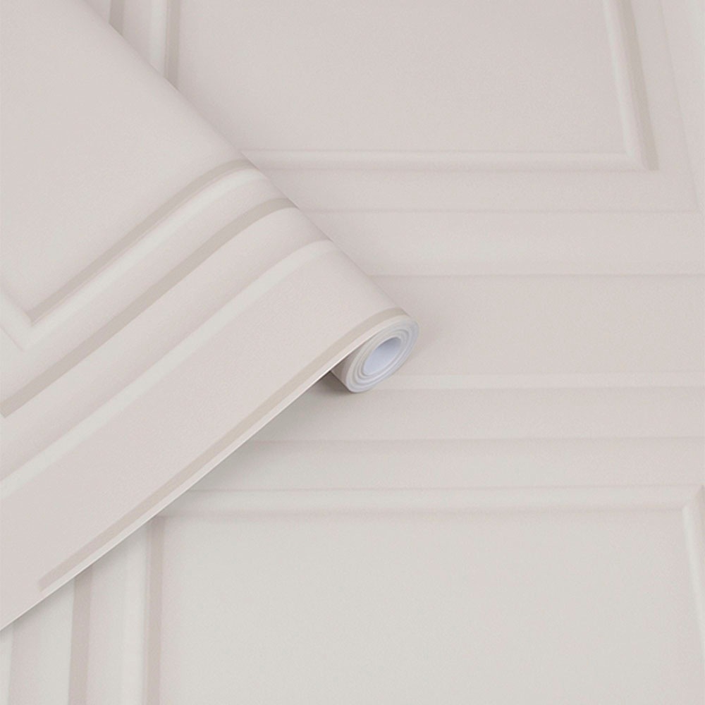 LAURA ASHLEY Vliestapete »Laura Ashley Redbrook Wood Panel Dove Grey Vliestapete«, 3D-Optik, Laura Ashley Redbrook Wood Panel Dove Grey Vliestapete