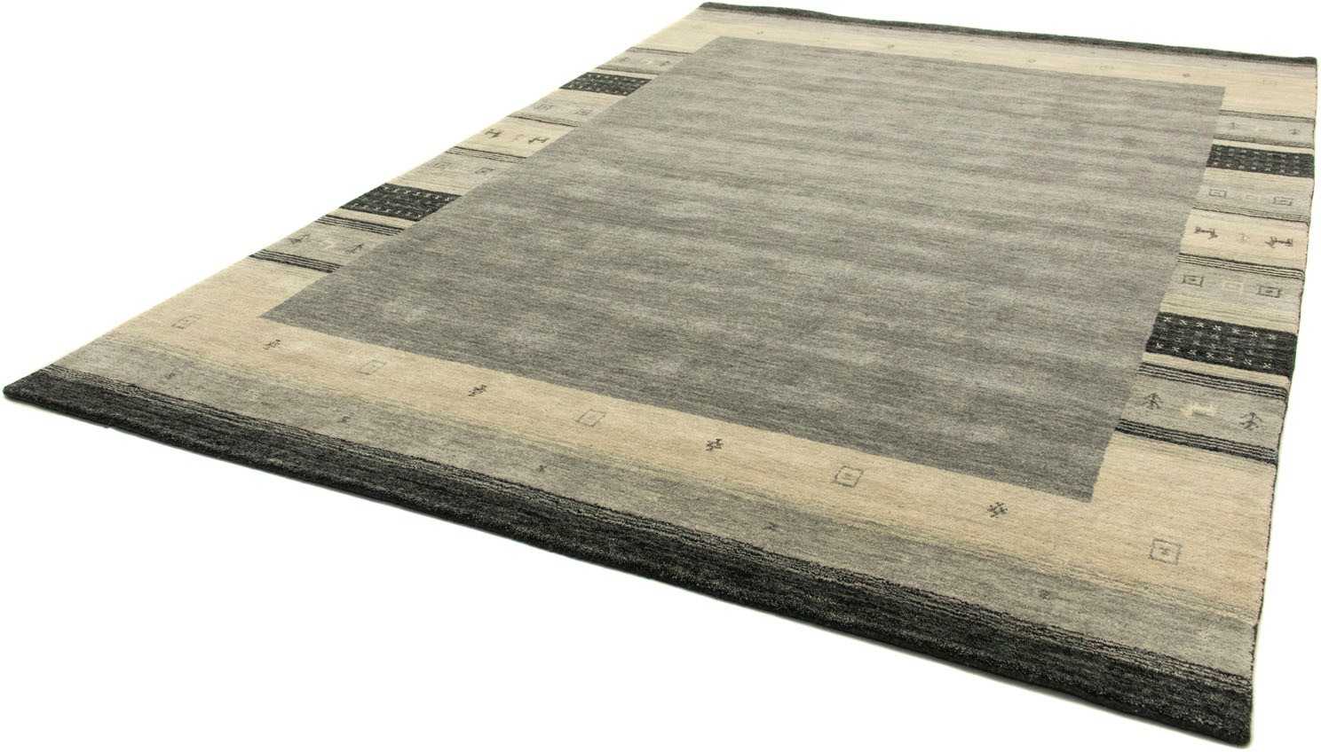 morgenland Wollteppich »Gabbeh Teppich Doha«, rechteckig, 18 mm Höhe günstig online kaufen