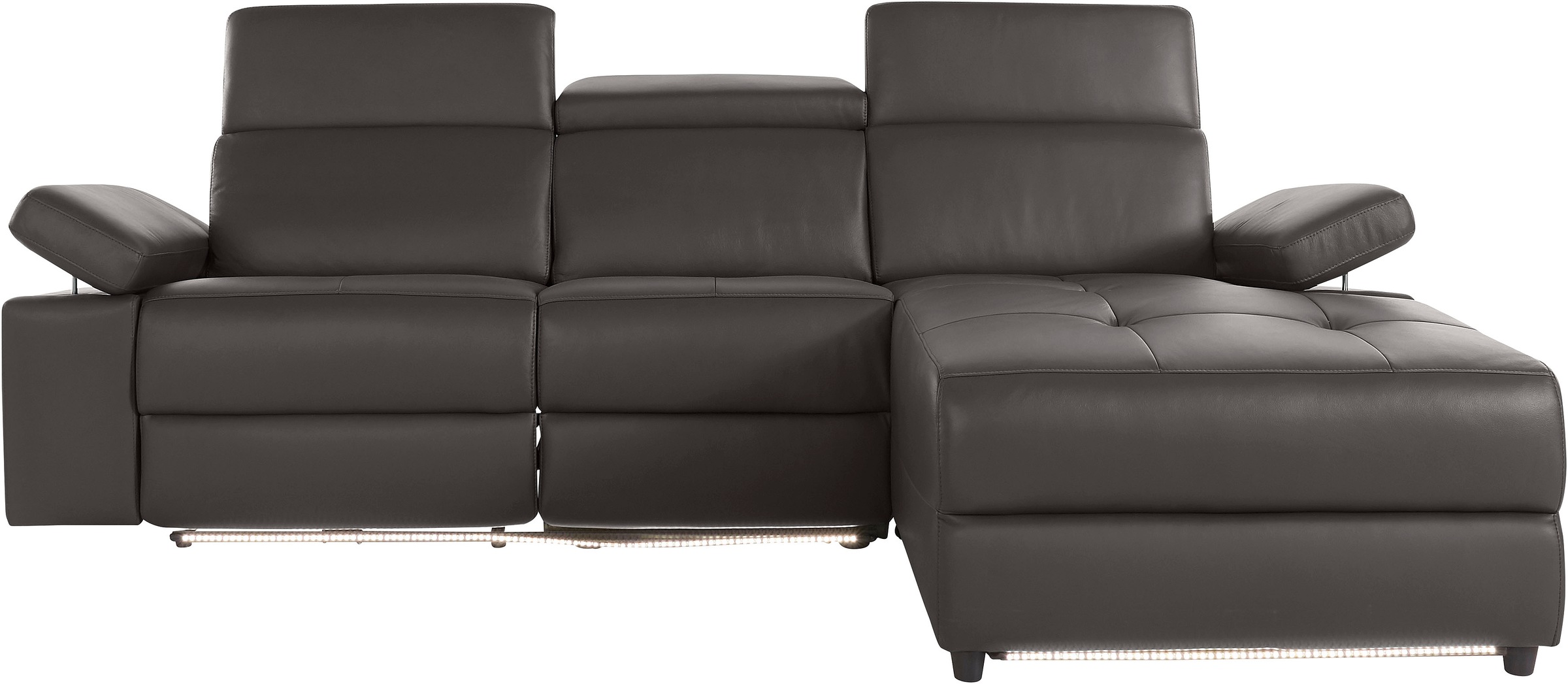Places of Style Ecksofa »Kilado, L-Form,«, mit Relaxfunktion, verstellbarer günstig online kaufen