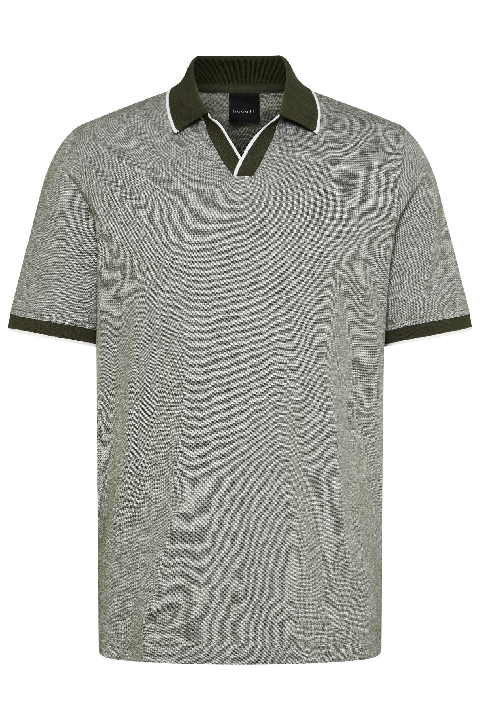 bugatti Poloshirt, mit Kontraststreifen