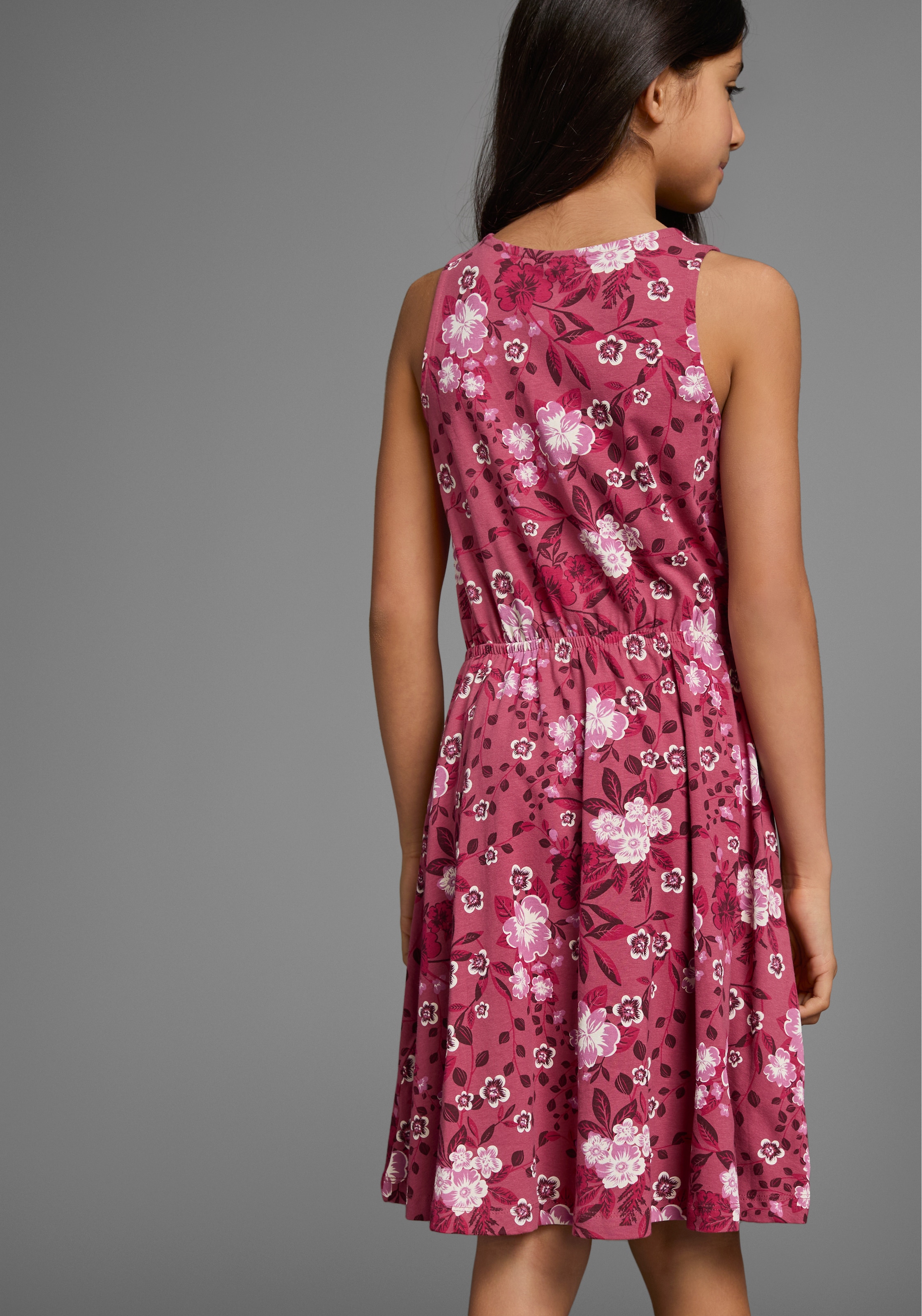 KIDSWORLD Jerseykleid festliche Anlässe,  ärmelloses Kleid,  kniefreie Länge