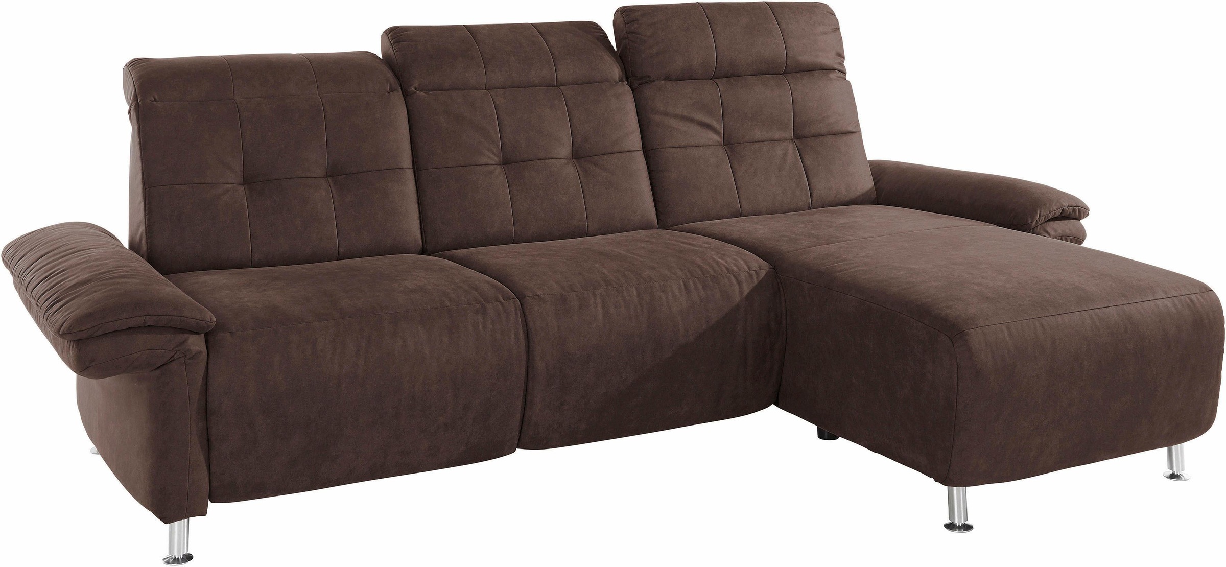 Places of Style Ecksofa "Manhattan L-Form", 2 Sitze mit elektrischer Relaxf günstig online kaufen