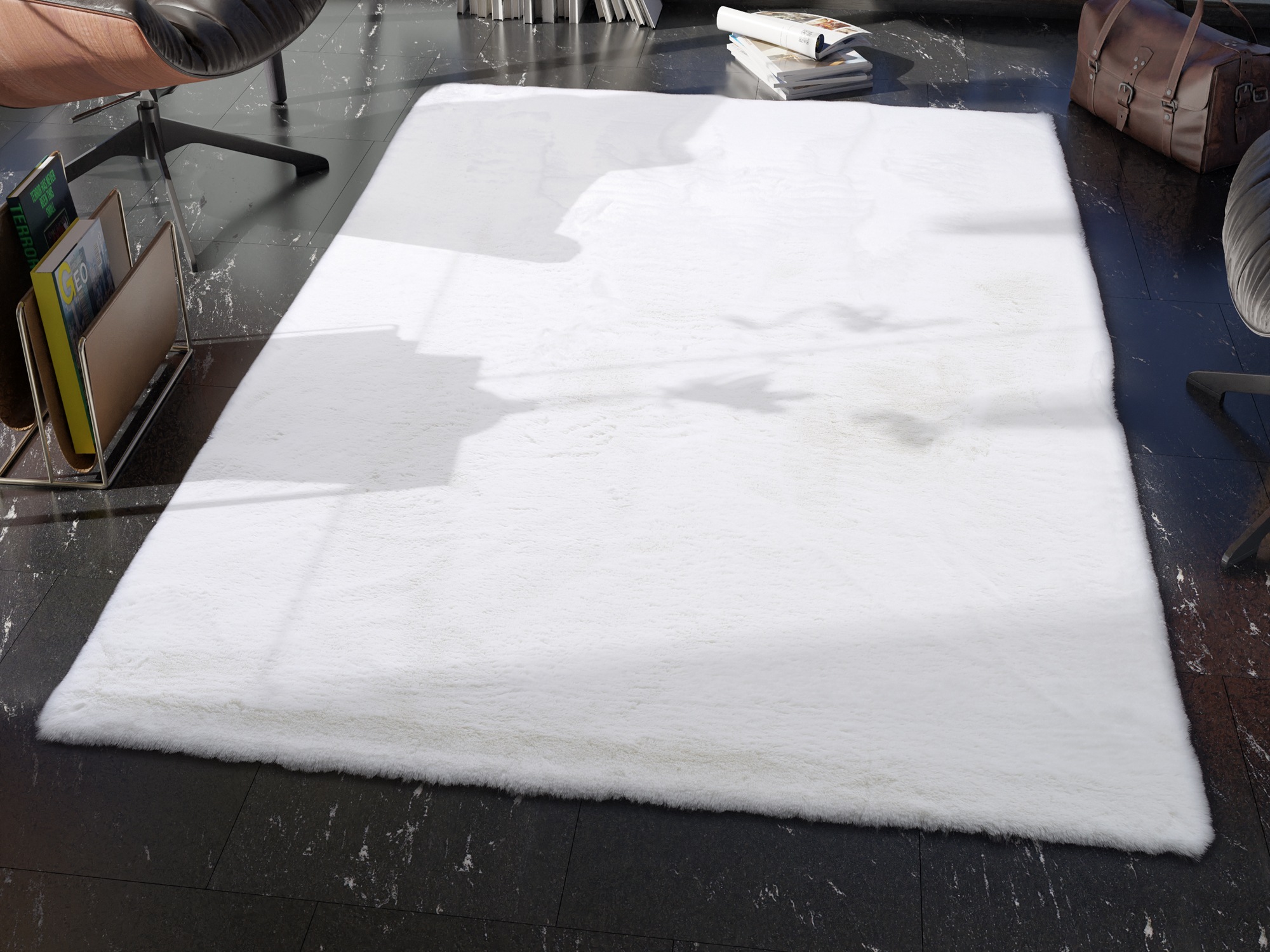OCI DIE TEPPICHMARKE Hochflor-Teppich »ROCKY SOFT«, rechteckig, 35 mm Höhe, günstig online kaufen