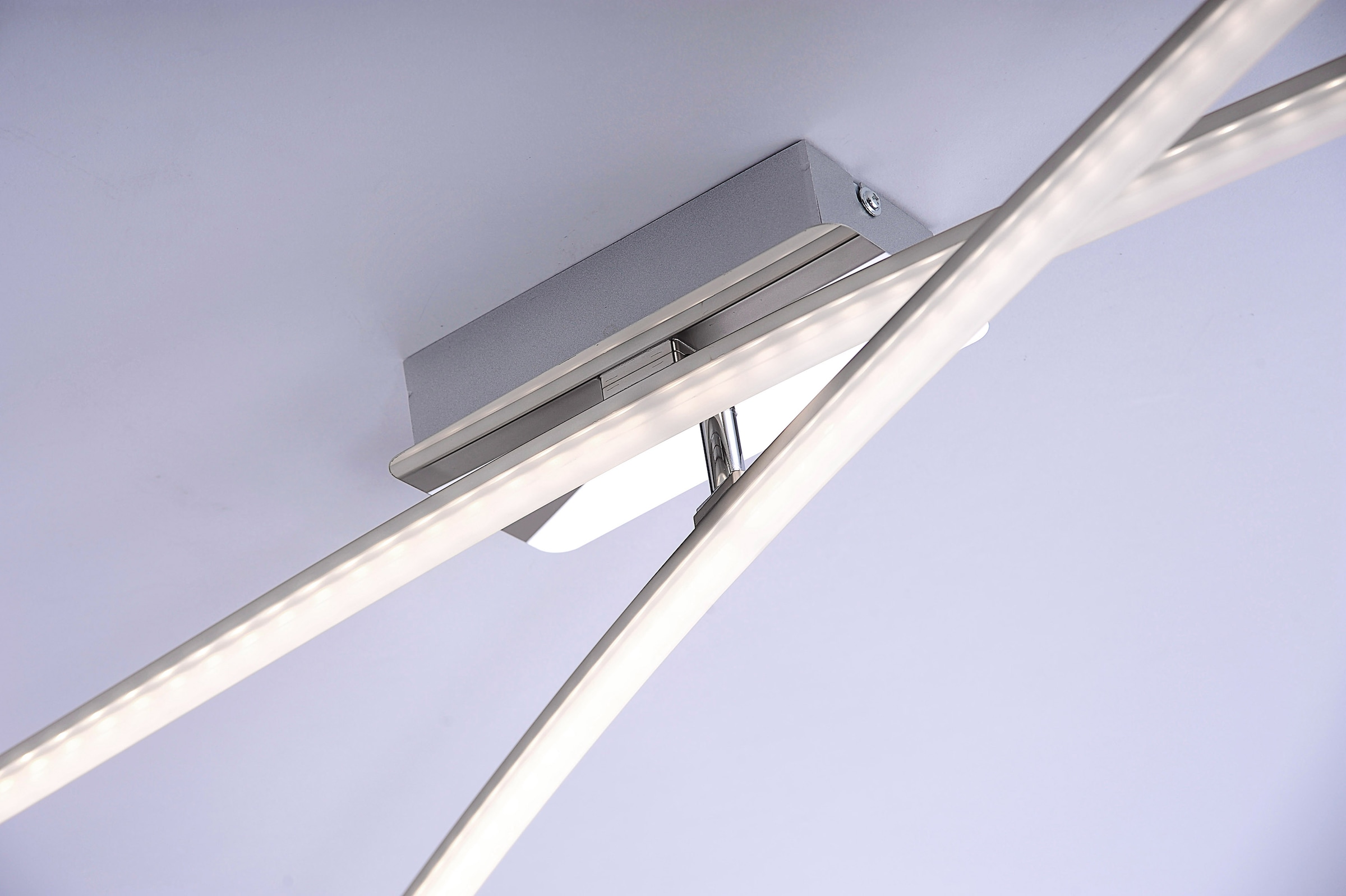 JUST LIGHT LED Deckenleuchte »SIMON«, 2 flammig, Leuchtmittel LED-Board | LED fest integriert, LED Deckenlampe