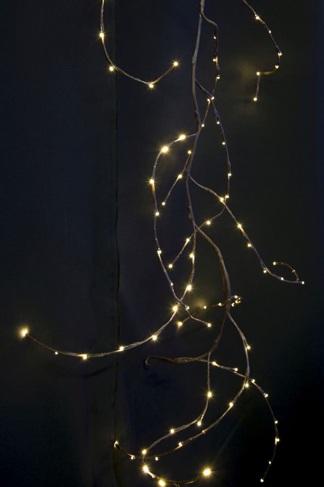 KONSTSMIDE LED-Lichterkette »Weihnachtsdeko aussen«, variabel als Lichterkranz/Lichtergirlande, 240 warmweiße Dioden