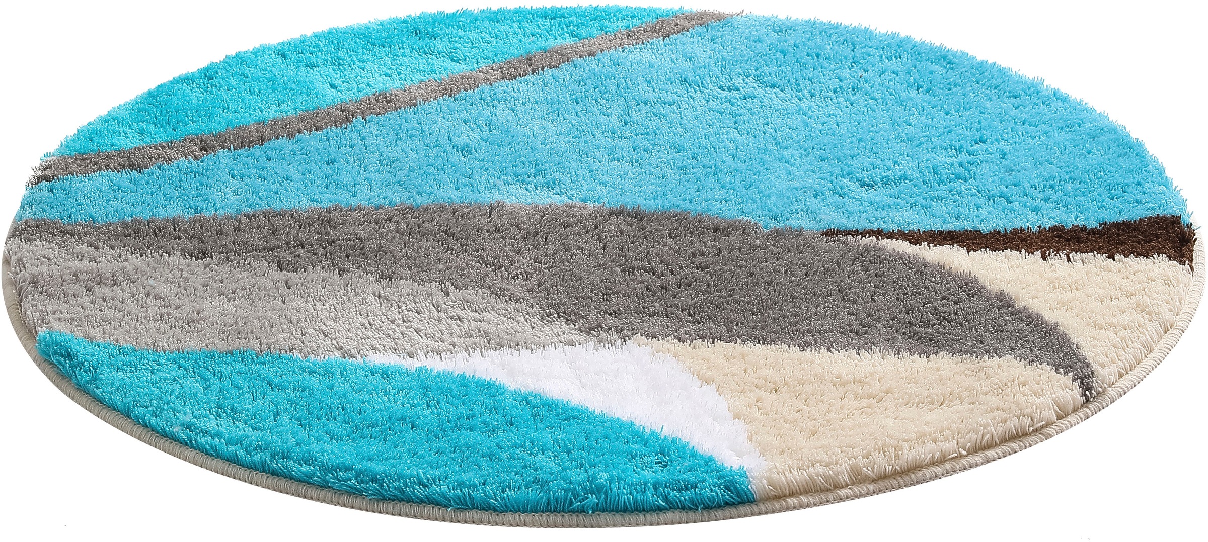 my home Badematte »Magnus, Badvorleger, Badezimmer Teppich«, rutschhemmend günstig online kaufen