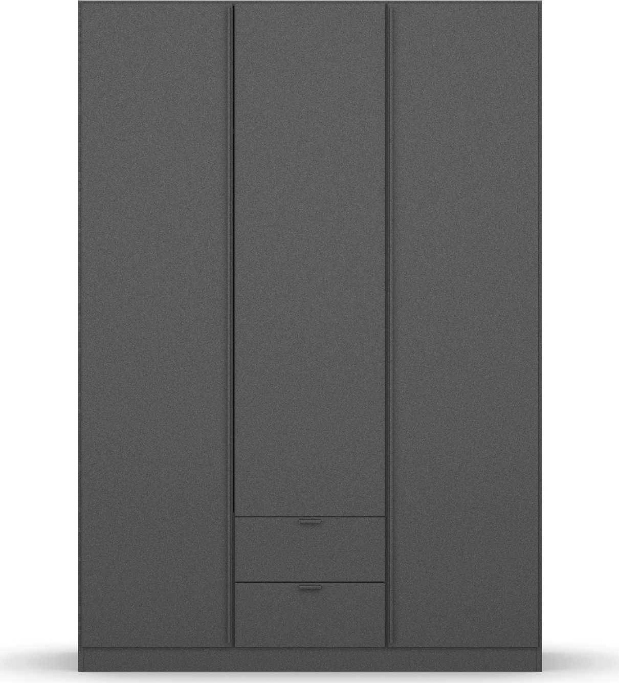 rauch Drehtürenschrank »StyleUp«, Typ Monochrome mit eleganten, langen Griffstangen in Schrankfarbe
