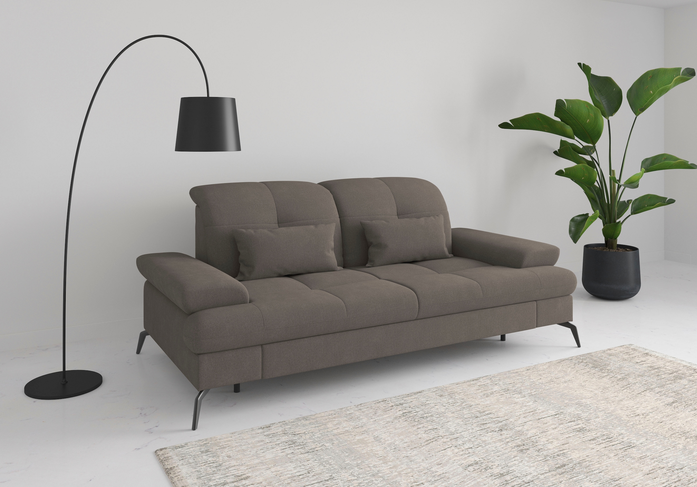 sit&more 2,5-Sitzer »Amica«, inkl Sitztiefenverstellung und Armteilverstell günstig online kaufen