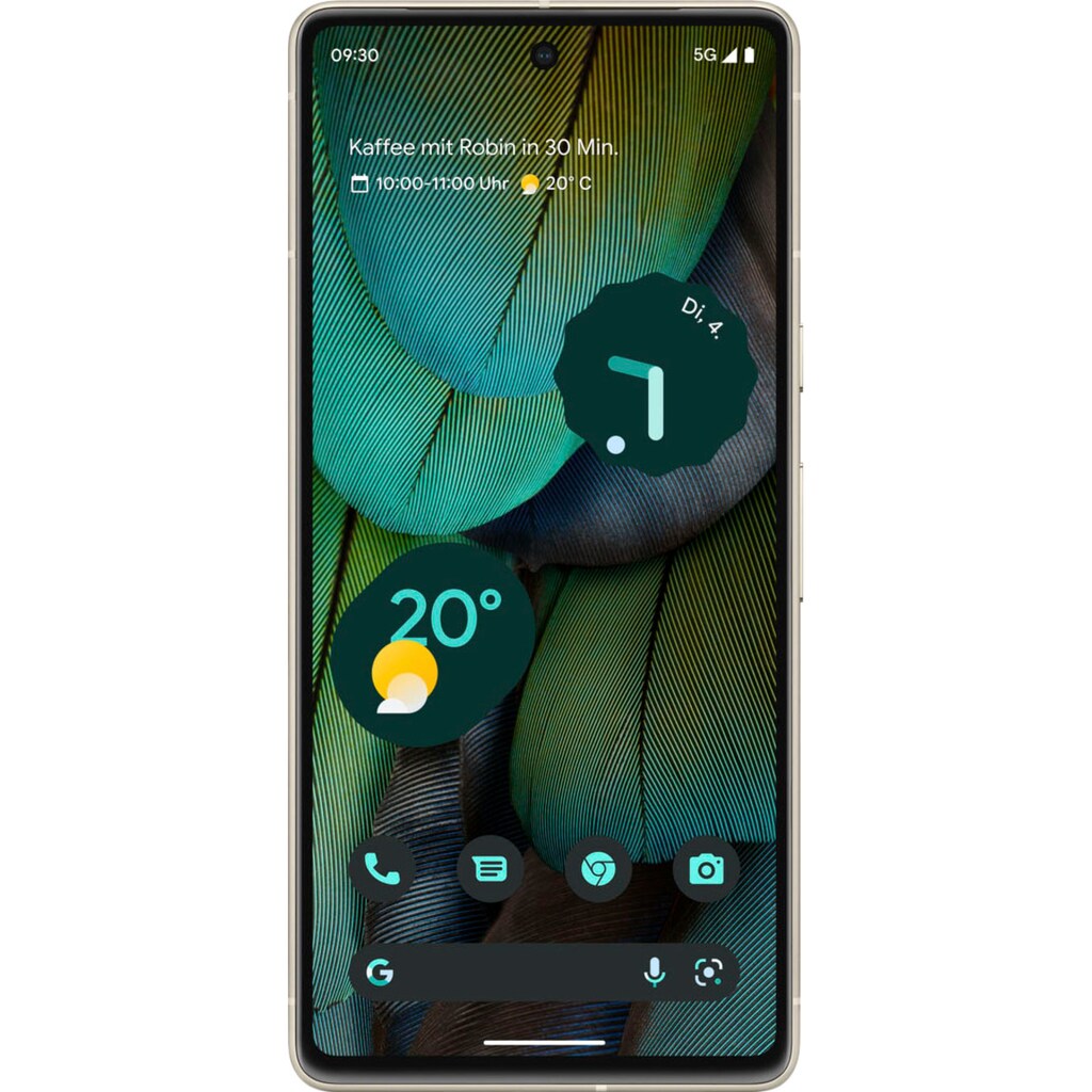 Google Smartphone »Pixel 7«, Lemongrass, 16,05 cm/6,3 Zoll, 128 GB Speicherplatz, 50 MP Kamera