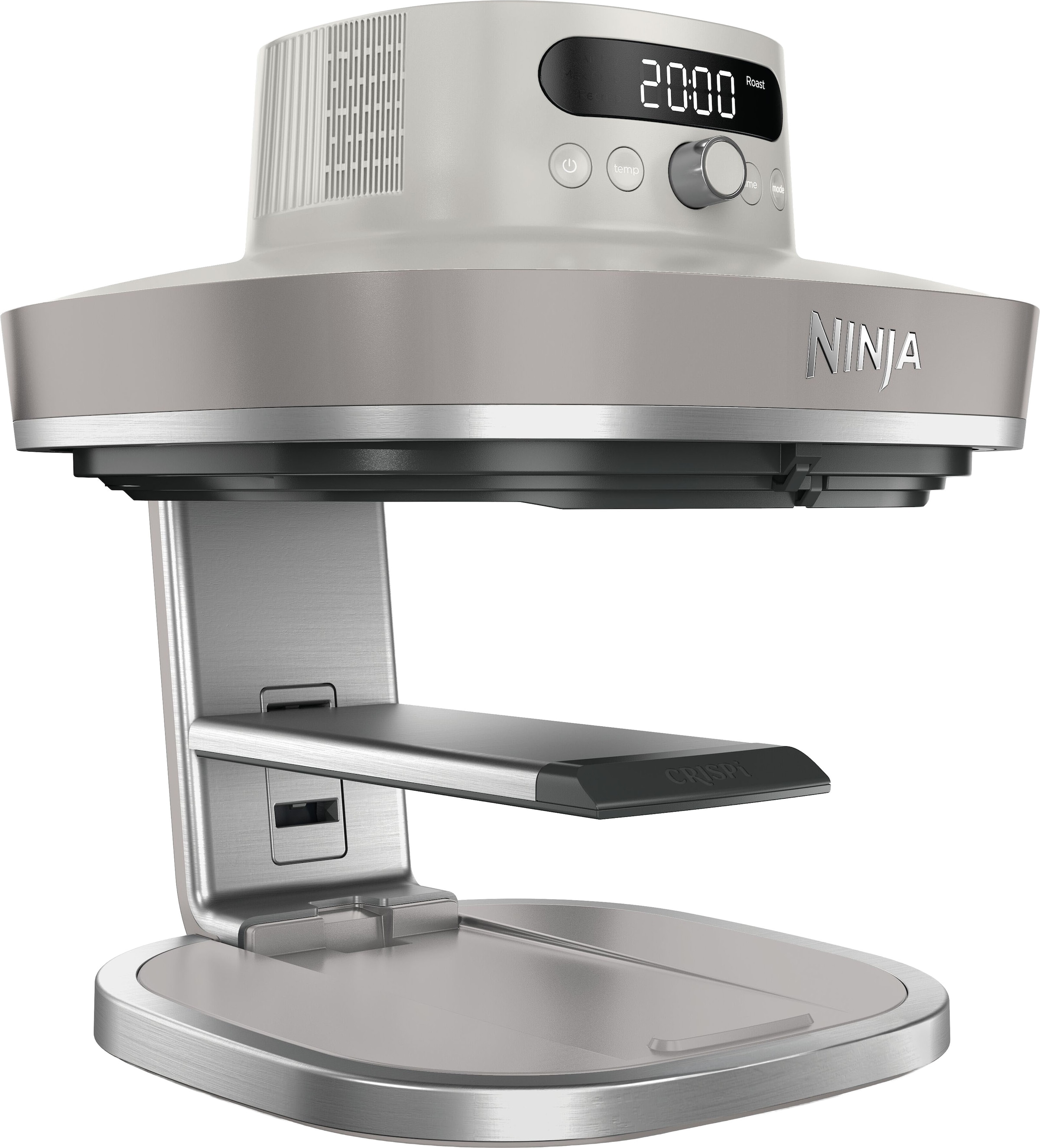 NINJA Heißluftfritteuse »CRISPi PRO 7-in-1 Glas-Air-Fryer - Beige AS101EULG« 2050 W 7 Kochfunktionen, Vorbereitung, Zubereitung + Aufbewahrung von Speisen
