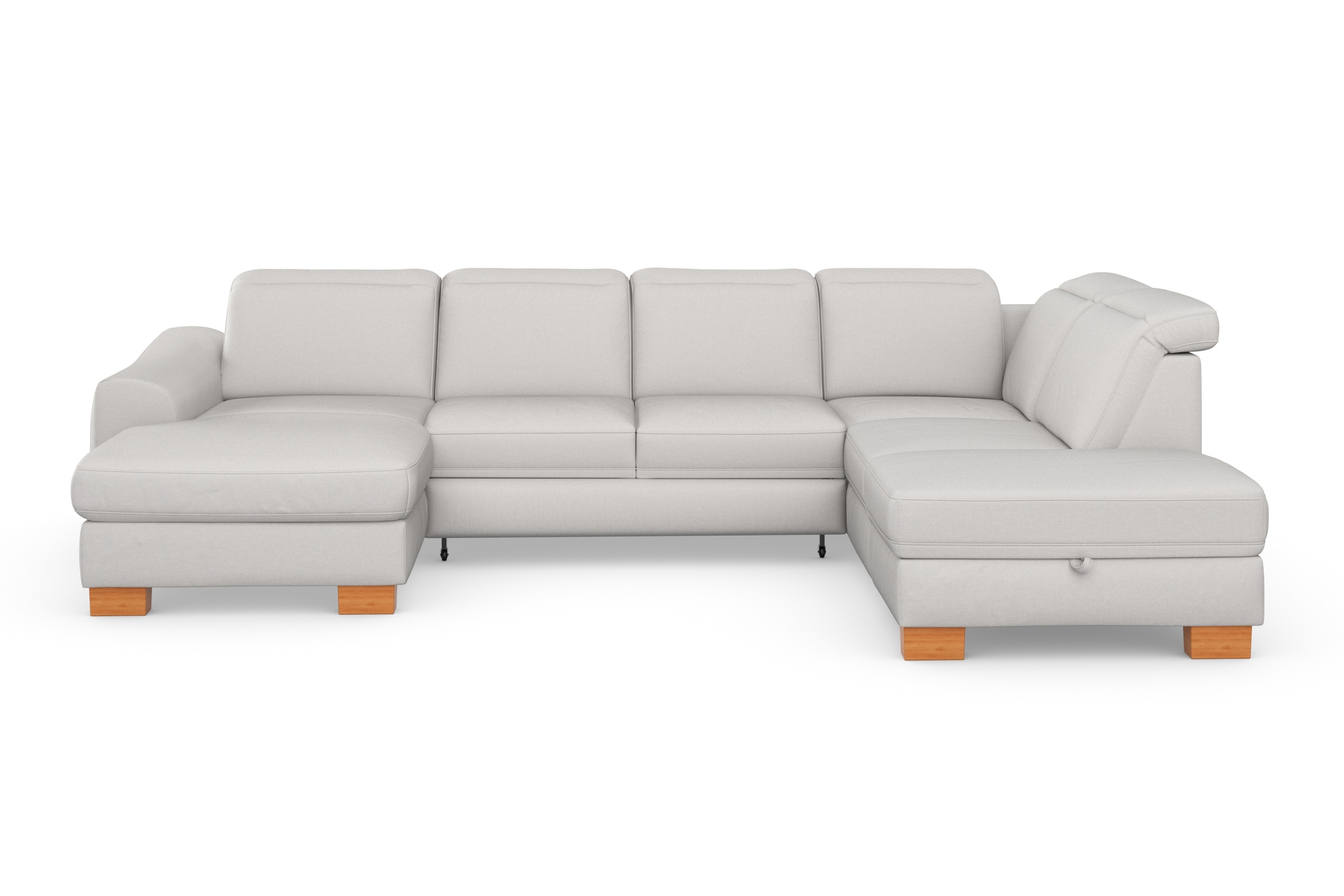 sit&more Wohnlandschaft "Dundee U-Form" mit Federkern und Massivholzfüßen, günstig online kaufen