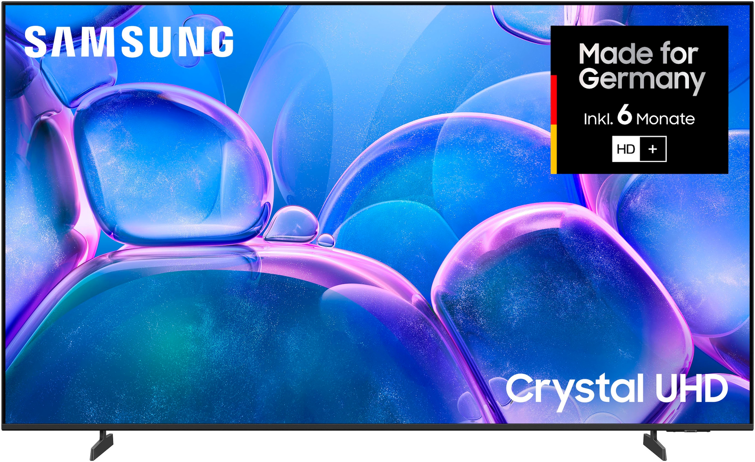 Samsung LED-Fernseher »GU65U7099FU«, 4K Ultra HD, Smart-TV, Crystal UHD, Q-Symphony, Dolby Surround Sound, Triple Tuner, Smart-Hub