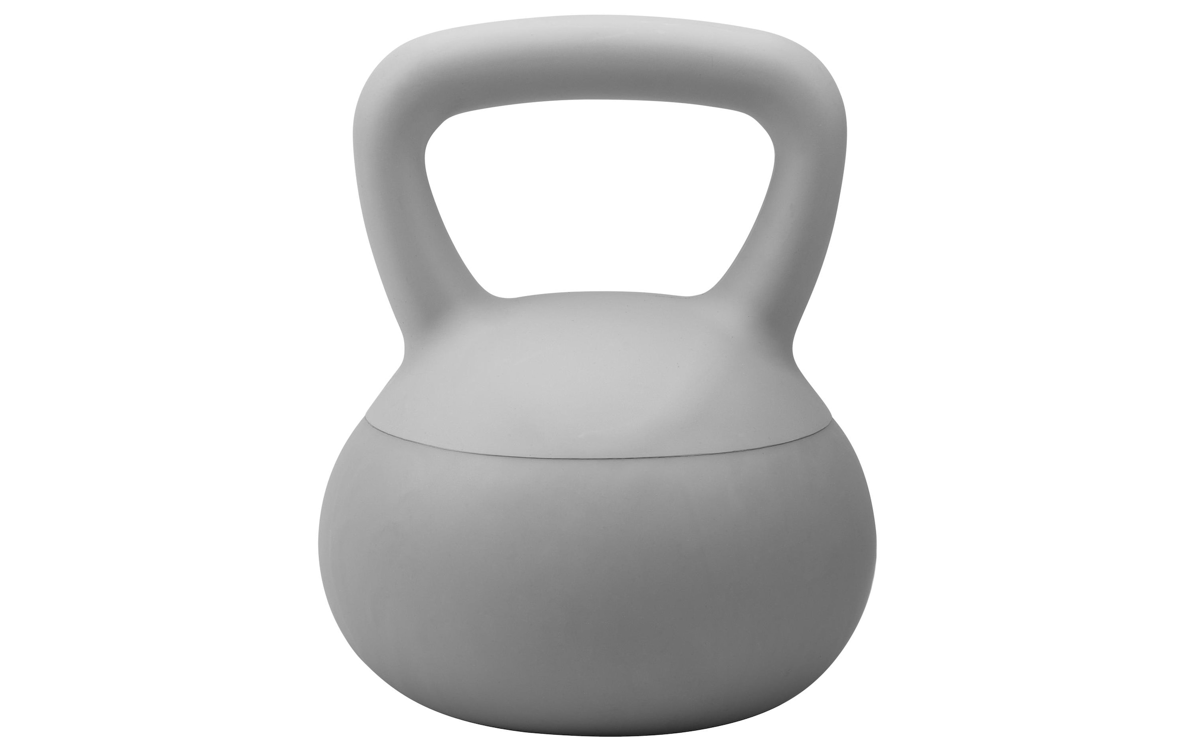 KOOR Hantel »KOOR Kettlebell weich 6 kg, grau« 6 kg