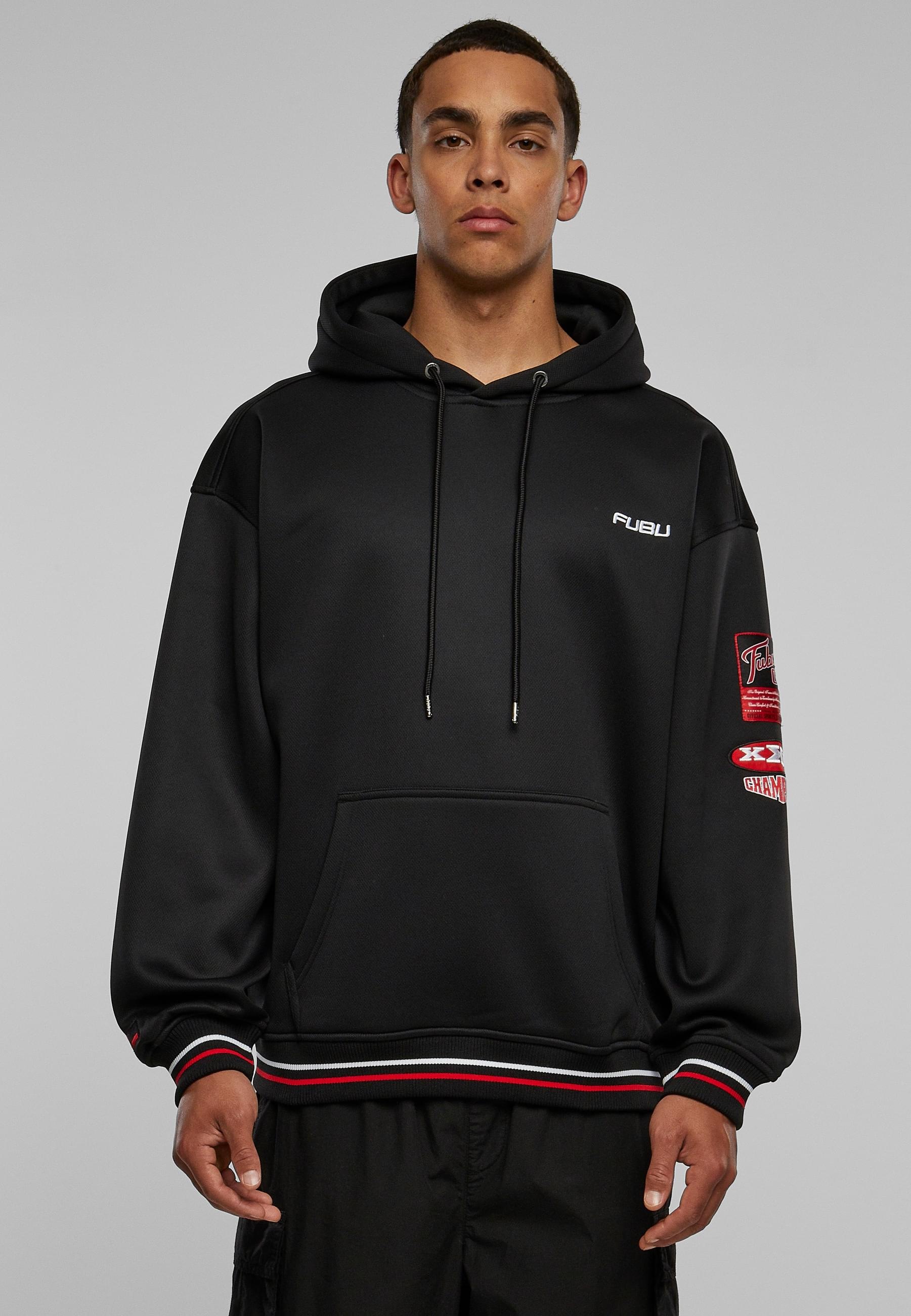 Fubu Kapuzensweatshirt »Fubu Herren FM233-012-2 FUBU Corporate Mesh Hoodie«, 1 Stk.
