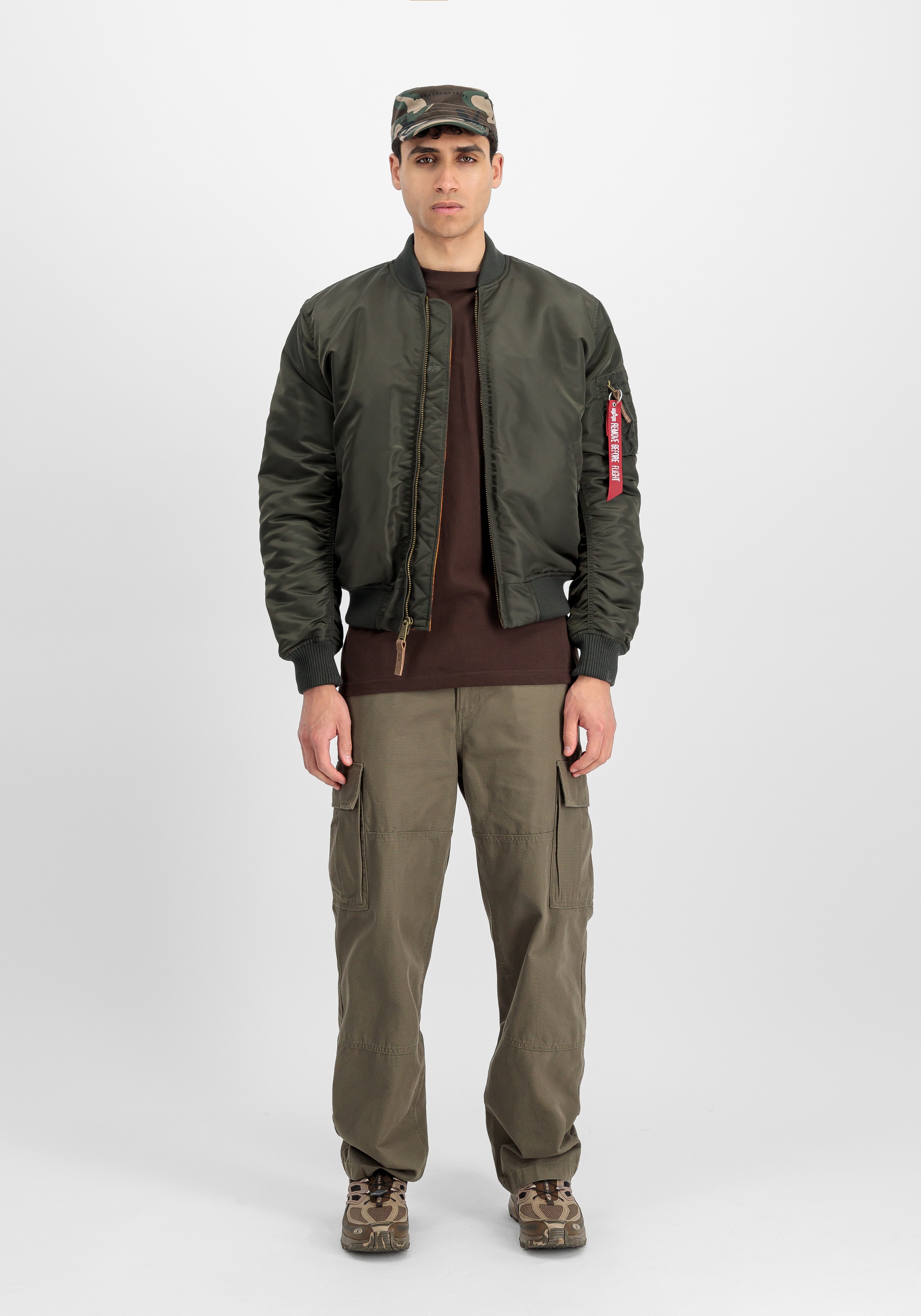 Alpha Industries Bomberjacke »Alpha Industries Men - Bomber Jackets MA-1 VF Vintage Fit 59«