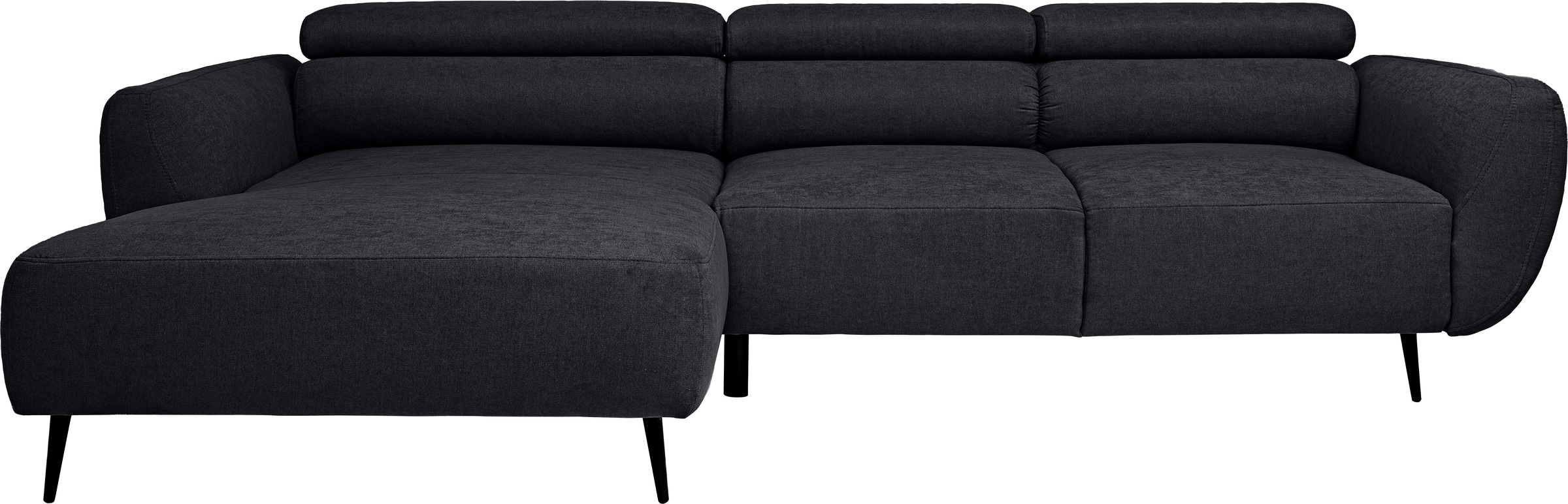 WERK2 Ecksofa »Alisson, mit elektrischer Sitztiefenverstellung, L-Form, Bre günstig online kaufen