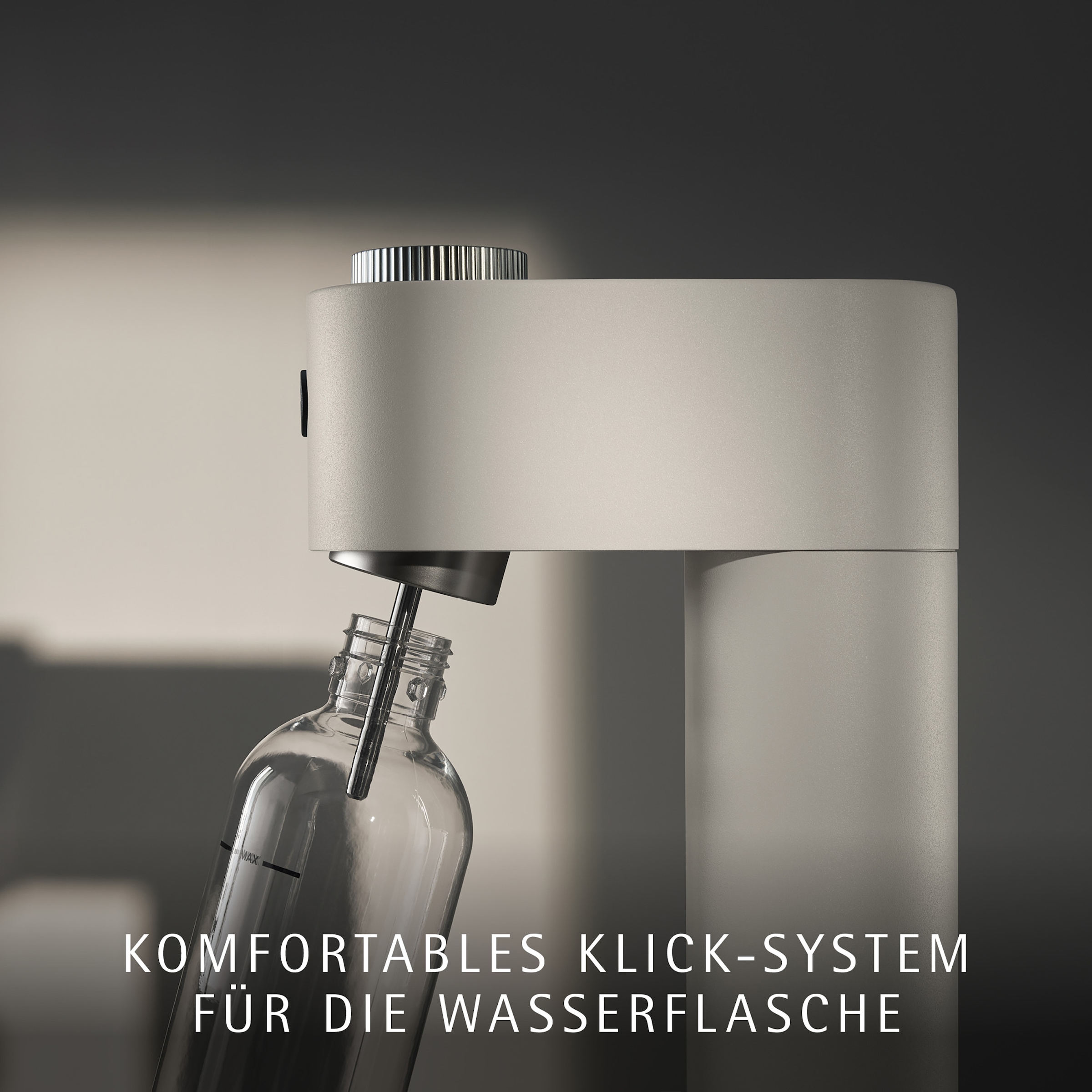WMF Wassersprudler »Element One« 3 Sprudelgrade, vollautomatisches Sprudeln, Cromargan Edelstahlgehäuse
