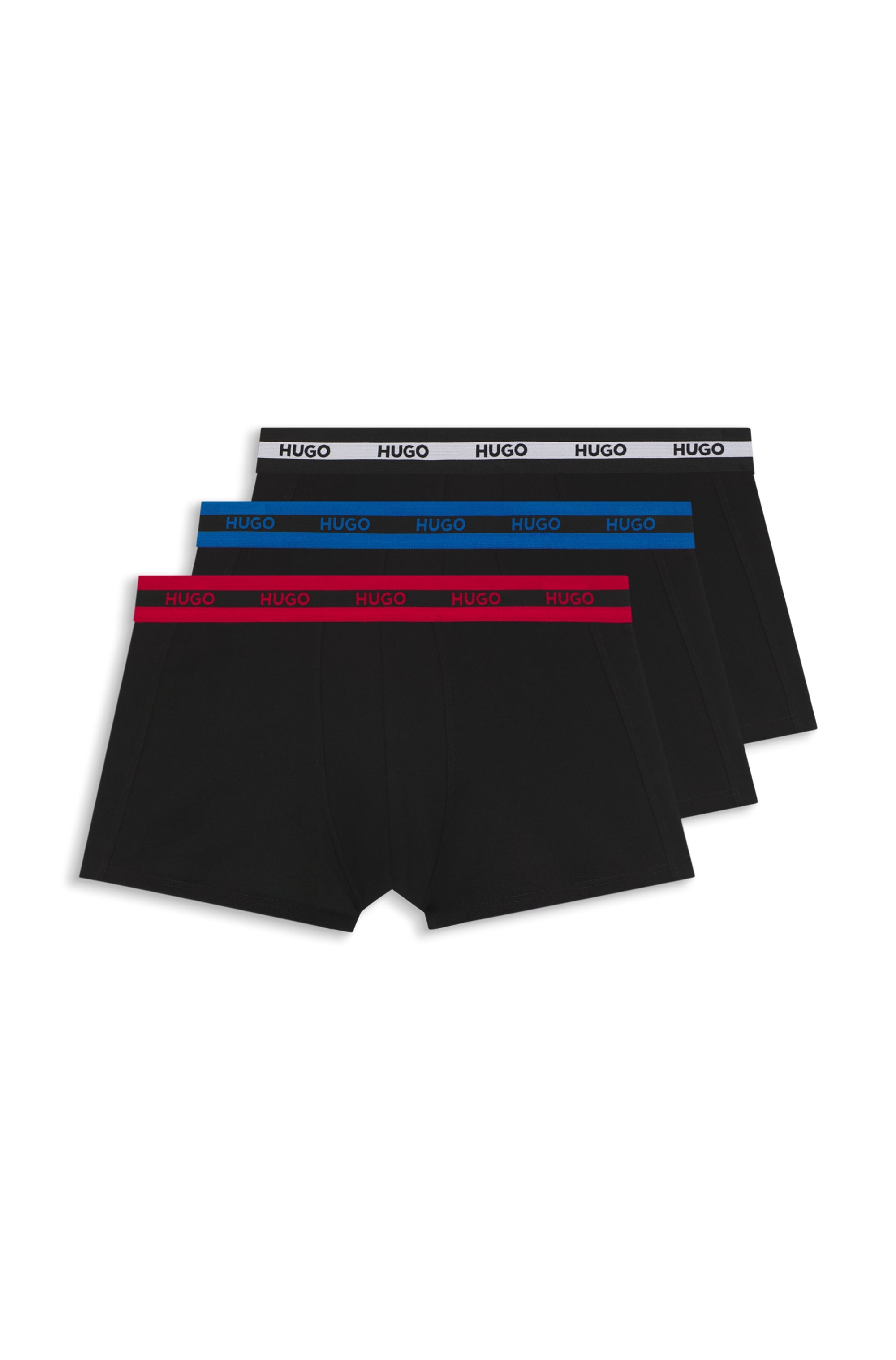 HUGO Underwear Trunk »TRIPLET« Packung, Im Dreierpack, 3 Stk. mit Logoschriftzug