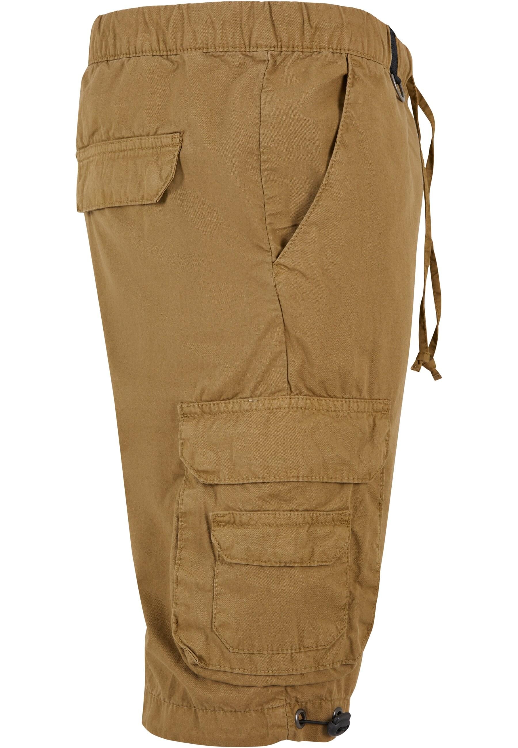 URBAN CLASSICS Stoffhose »Urban Classics Herren Double Pocket Cargo Shorts«