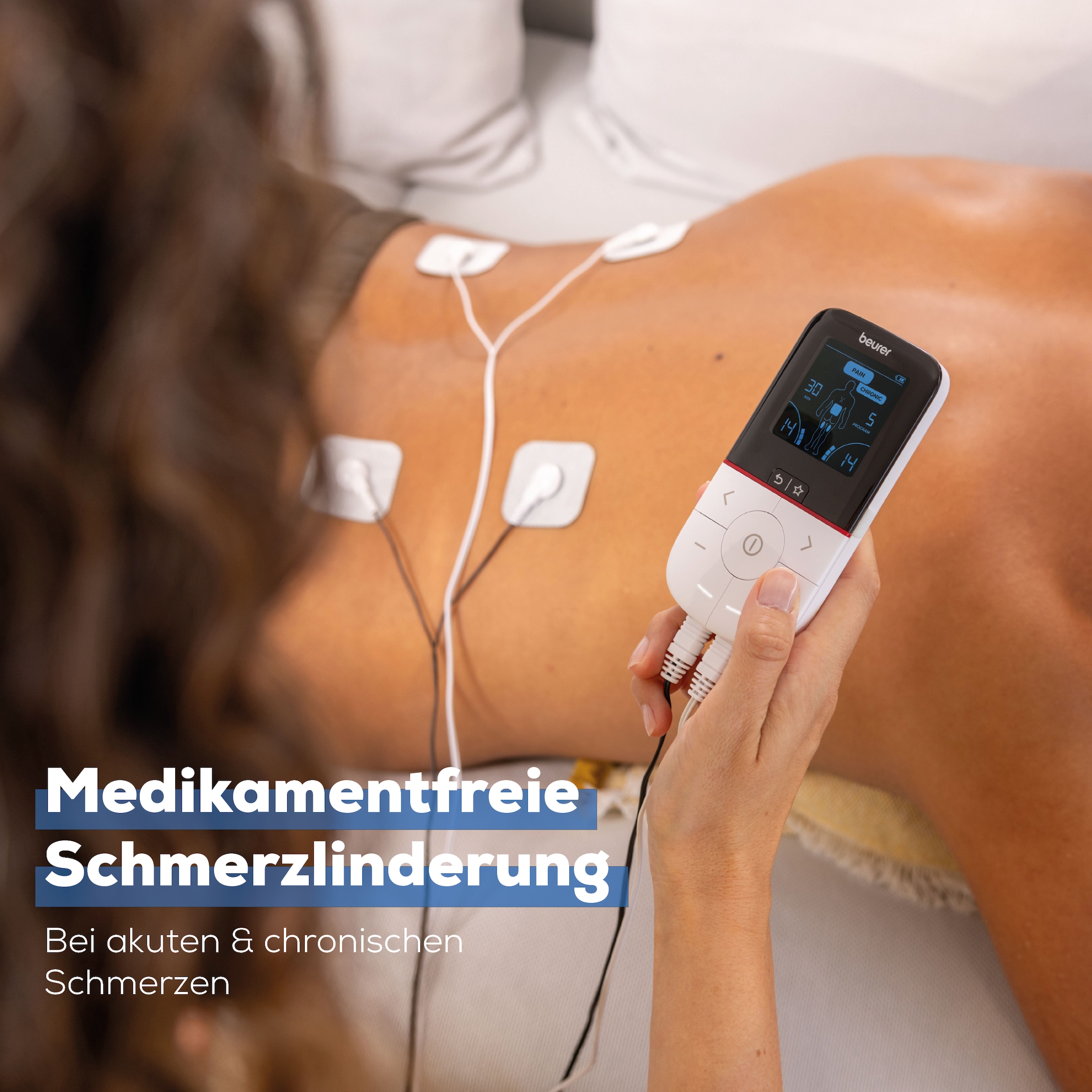 BEURER TENS-EMS-Gerät »EM 56 Reizstromgerät« zur medikamentenfreien Schmerzlinderung, Muskelstimulation und Massage