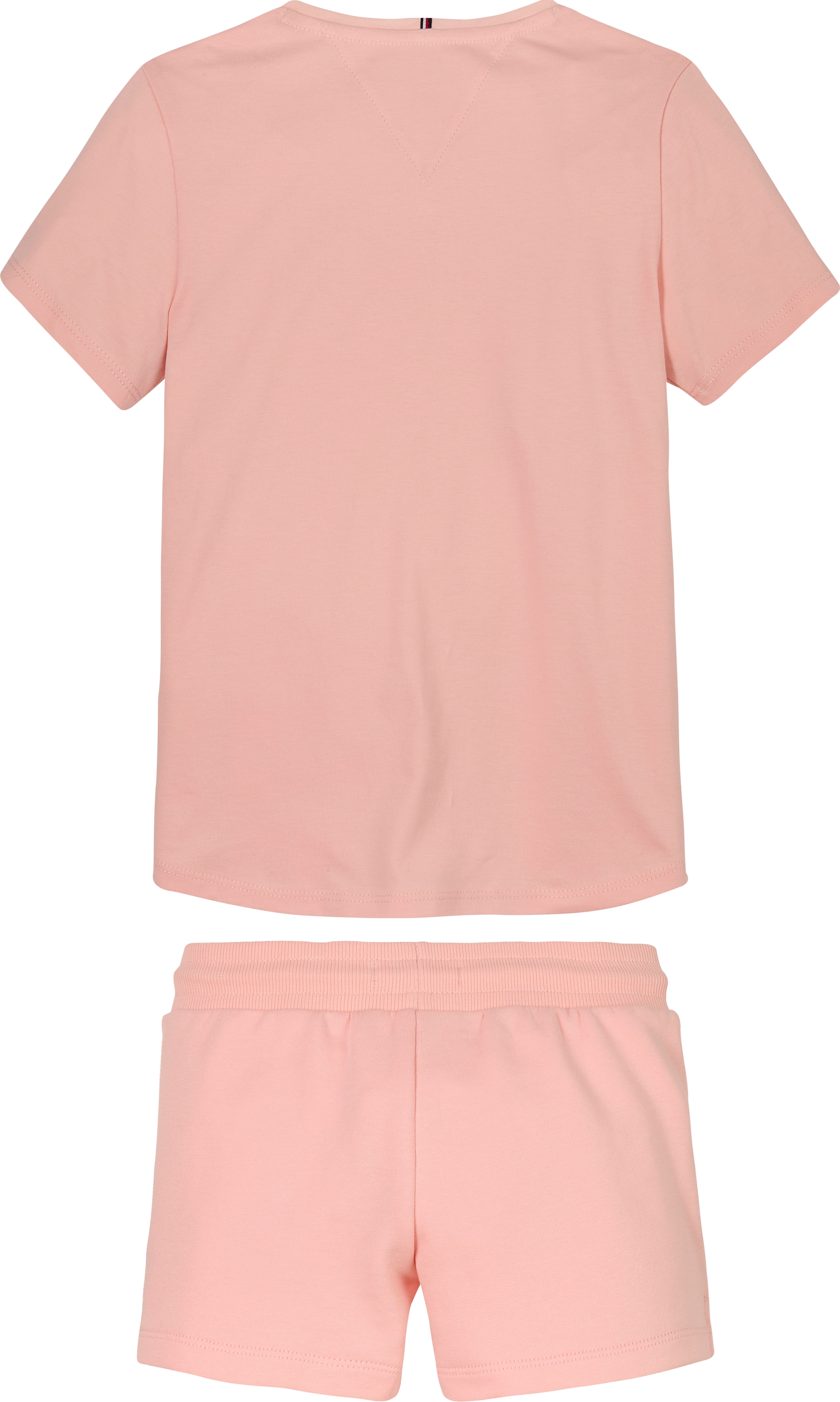 Tommy Hilfiger T-Shirt & Shorts »MINI CORP SET TEE + SHORT«, mit Logodruck