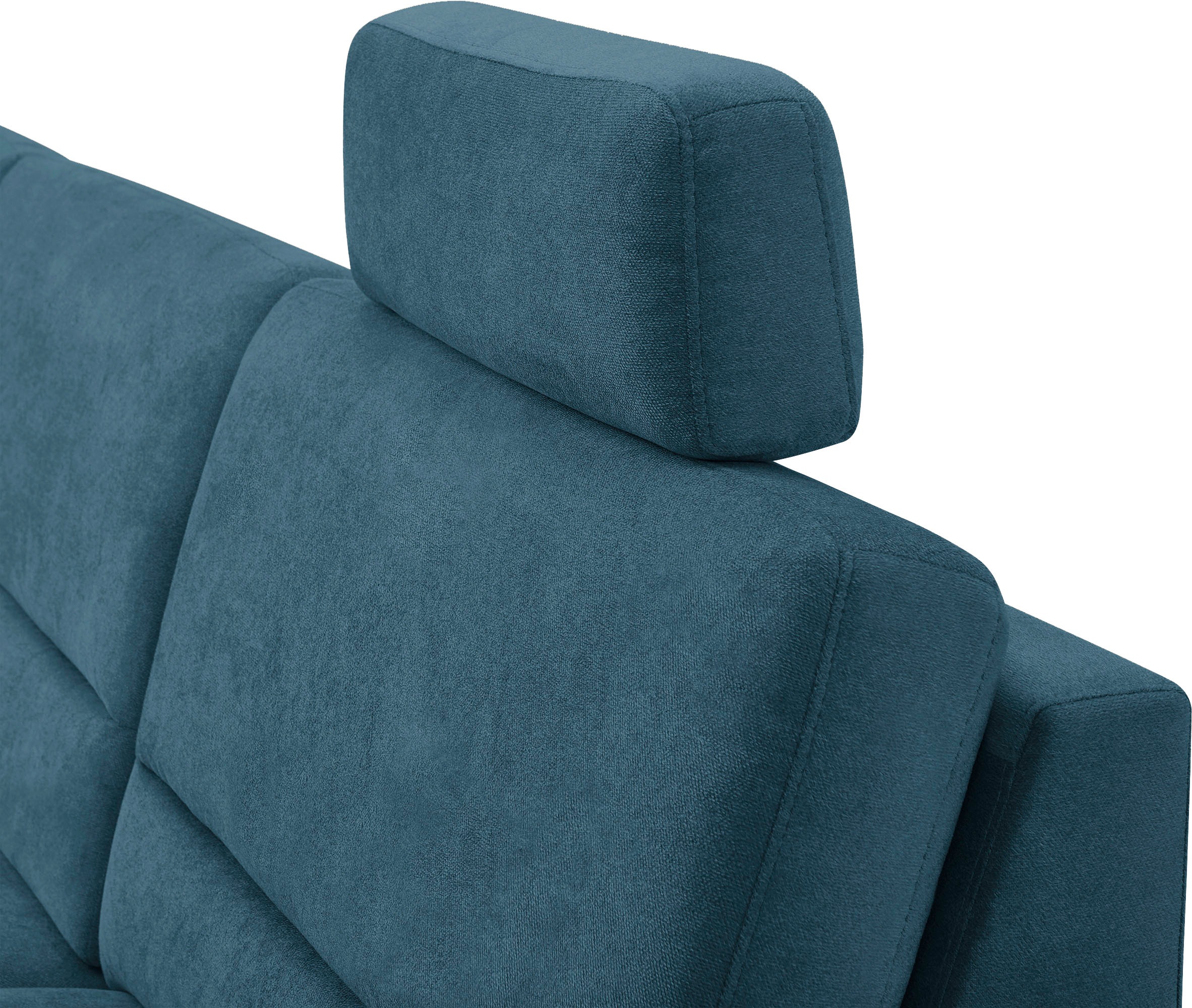 CALIZZA INTERIORS Ecksofa »Onyx L-Form«, Ottomane links oder rechts, wahlweise mit Bettfunktion, Breite 257 cm