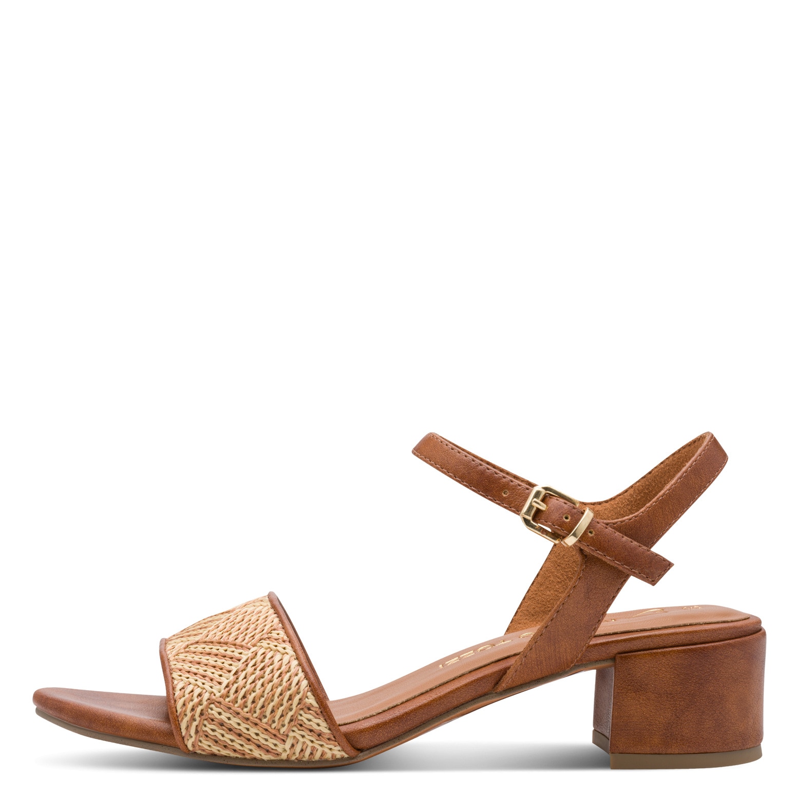 MARCO TOZZI Sandalette  Blockabsatz, Sommerschuh, Riemchensandale mit verstellbarer Schnalle