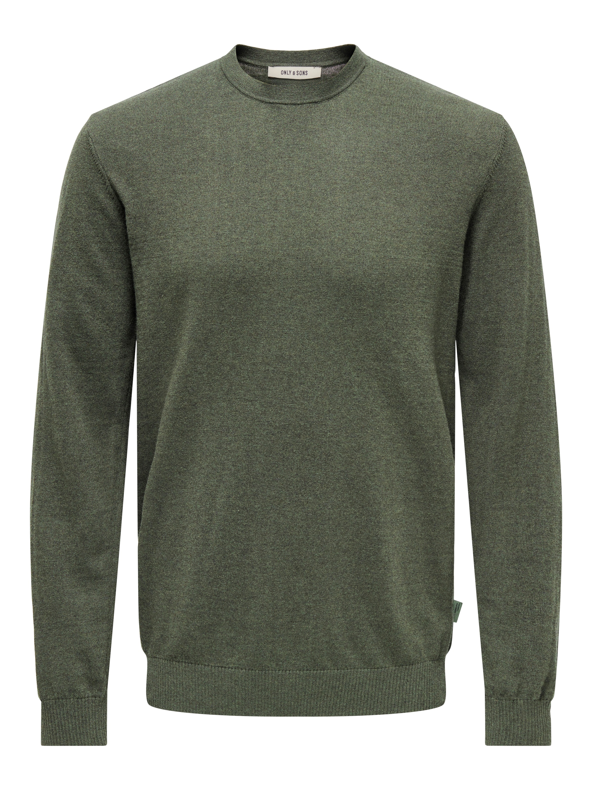 ONLY & SONS Strickpullover »ONSLOUI REG 12 MEL CREW KNIT NOOS«