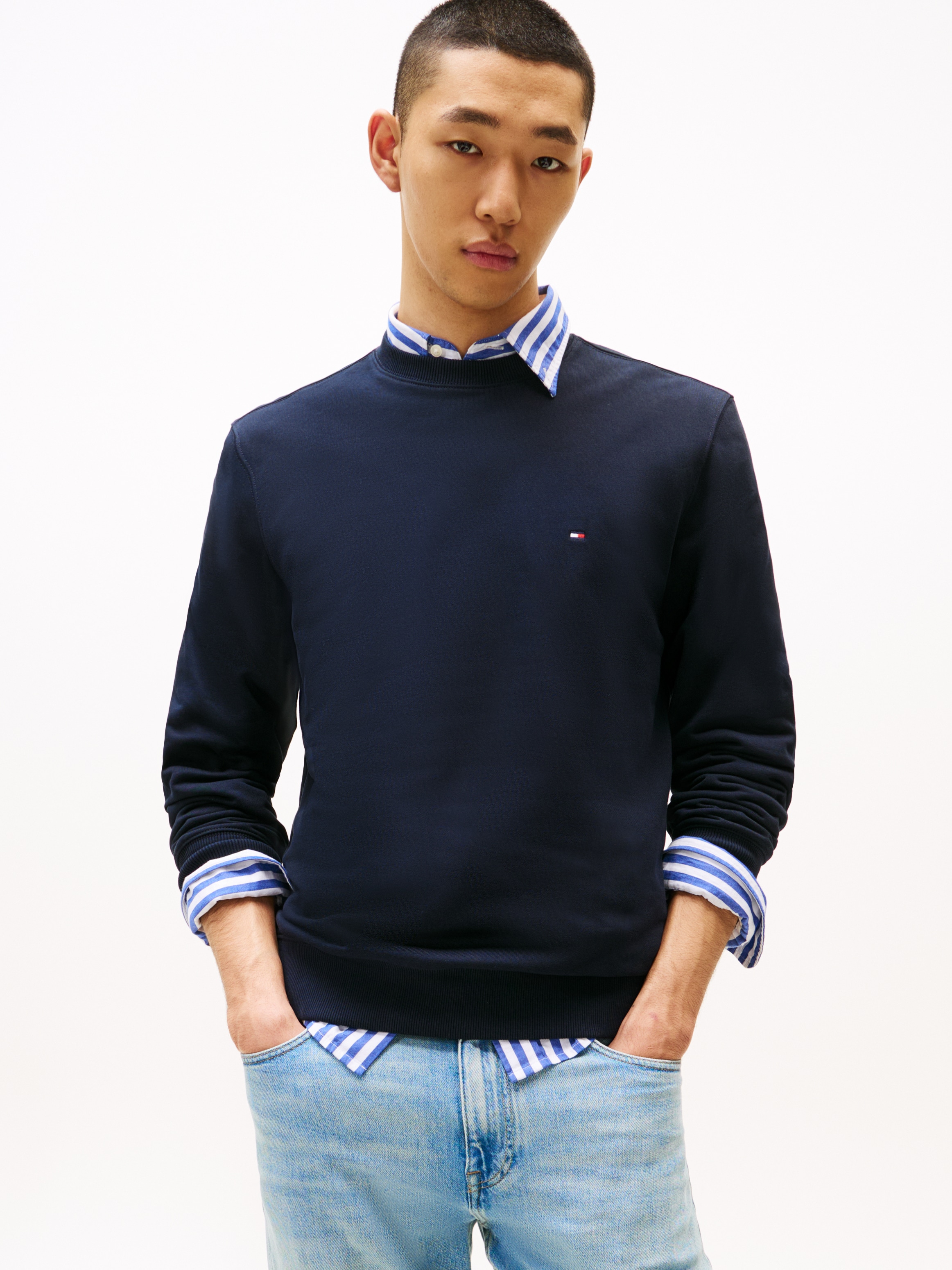 Tommy Hilfiger Sweatshirt »ESSENTIAL TERRY CREWNECK«