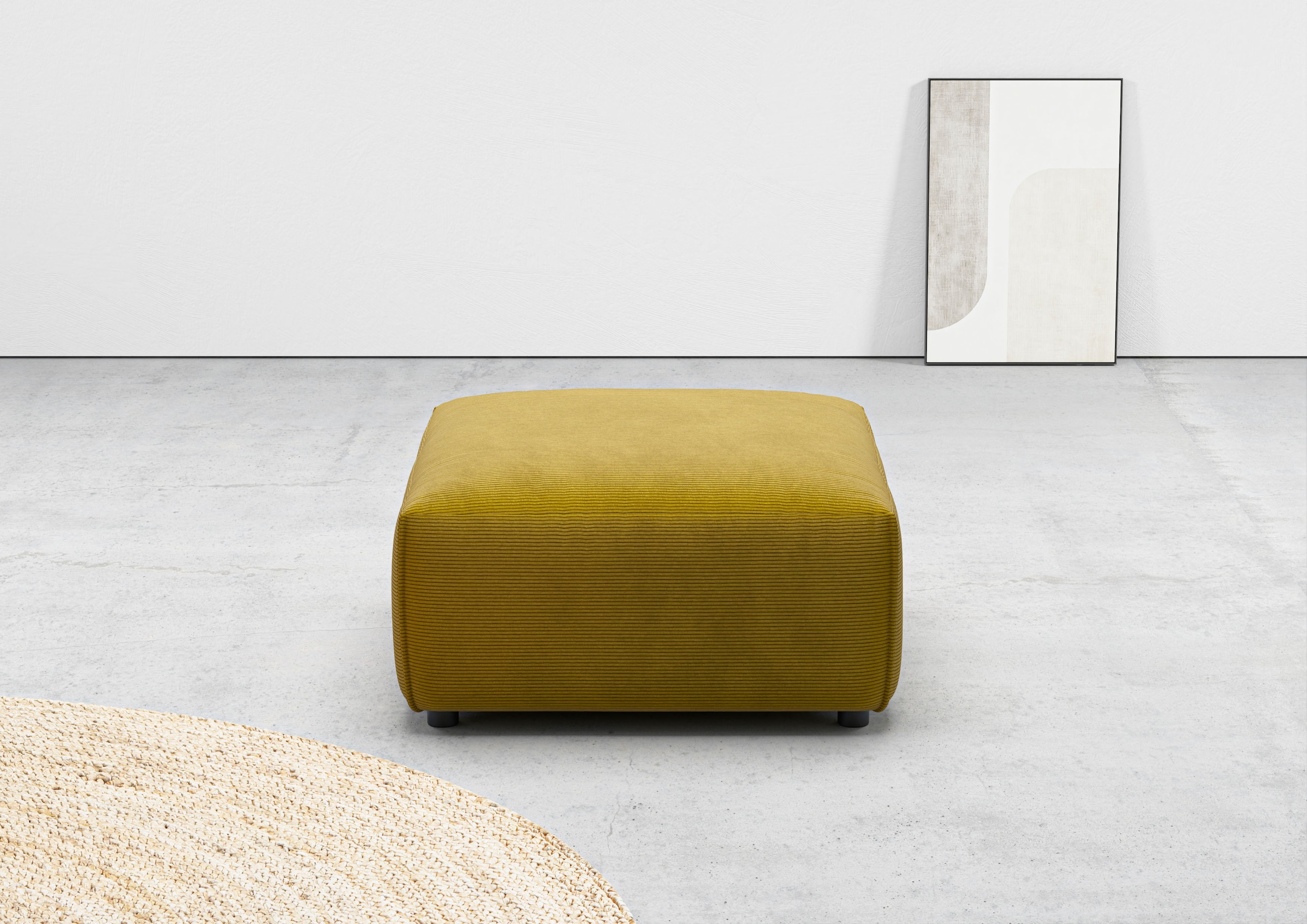 Home affaire Hocker »Glimminge auch in Breitcord, Feincord und Easy care-Be günstig online kaufen