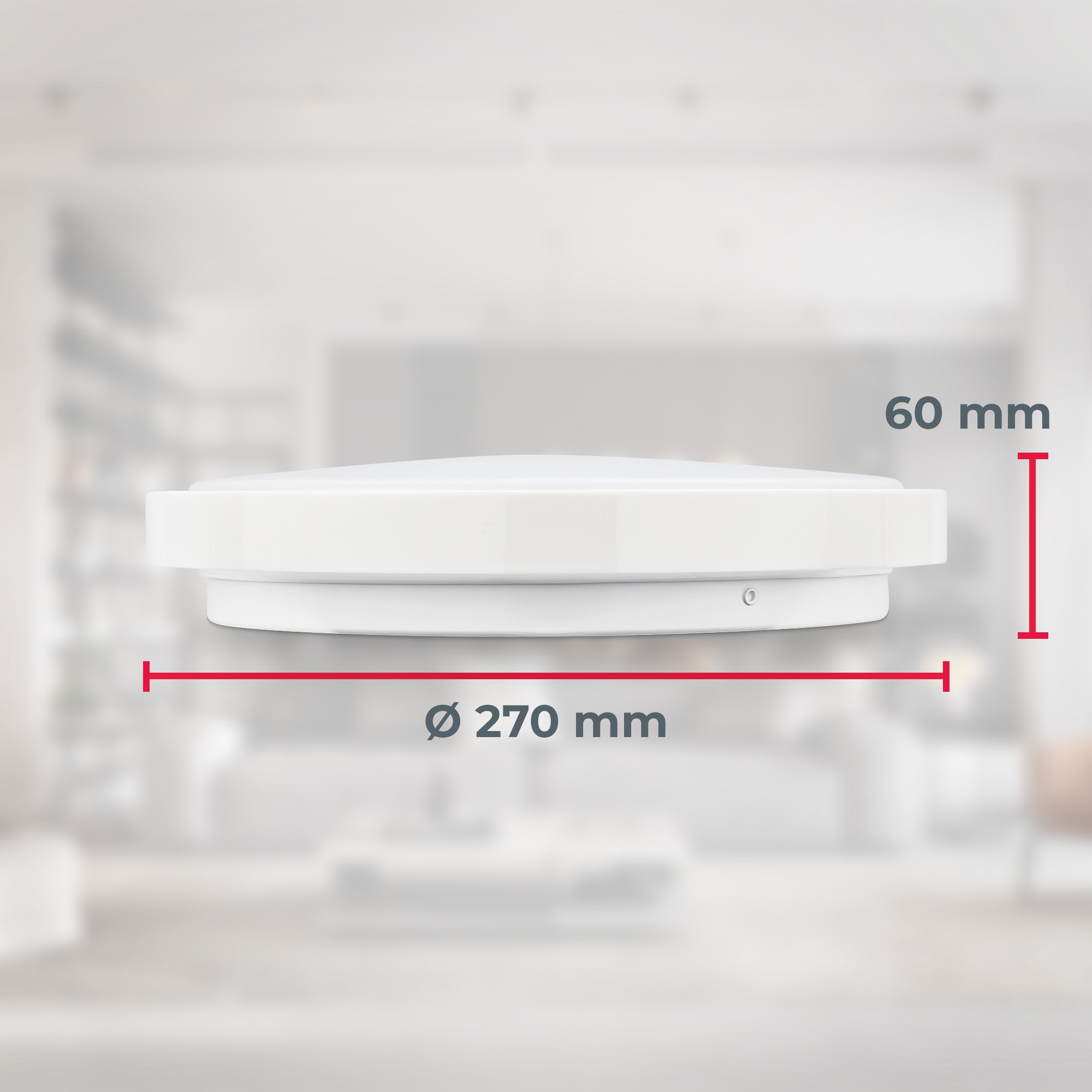 B.K.Licht LED Deckenleuchte »WiFi CCT LED Deckenleuchte mit App-Steuerung«, 1 flammig, Leuchtmittel LED-Modul | LED fest integriert, Inkl. Nachtlichtfunktion, Timerfunktion Memoryfunktion, Farbwechsel