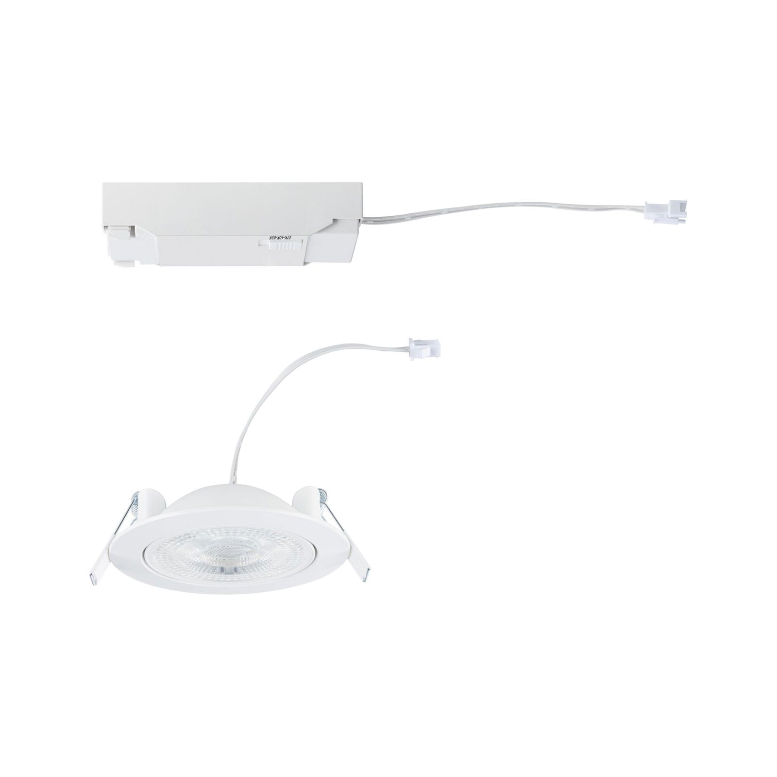 Paulmann LED Einbauleuchte »LED Einbauleuchte White Select Aumus 5W 700lm 230V 2700 - 6500K« 1 Stk. Tageslichtweiß Memoryfunktion, mehrere Helligkeitsstufen, Farbwechsler, Farbsteuerung