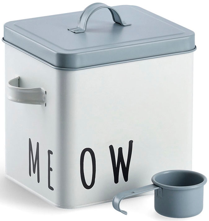 Zeller Present Vorratsdose »Meow«, (2 tlg.), für Katzenfutter