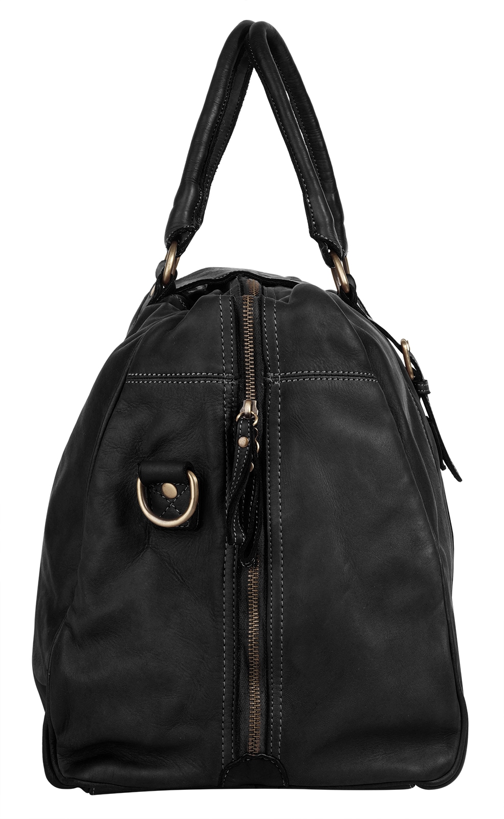 forty° Reisetasche echt Leder, Made in Italy