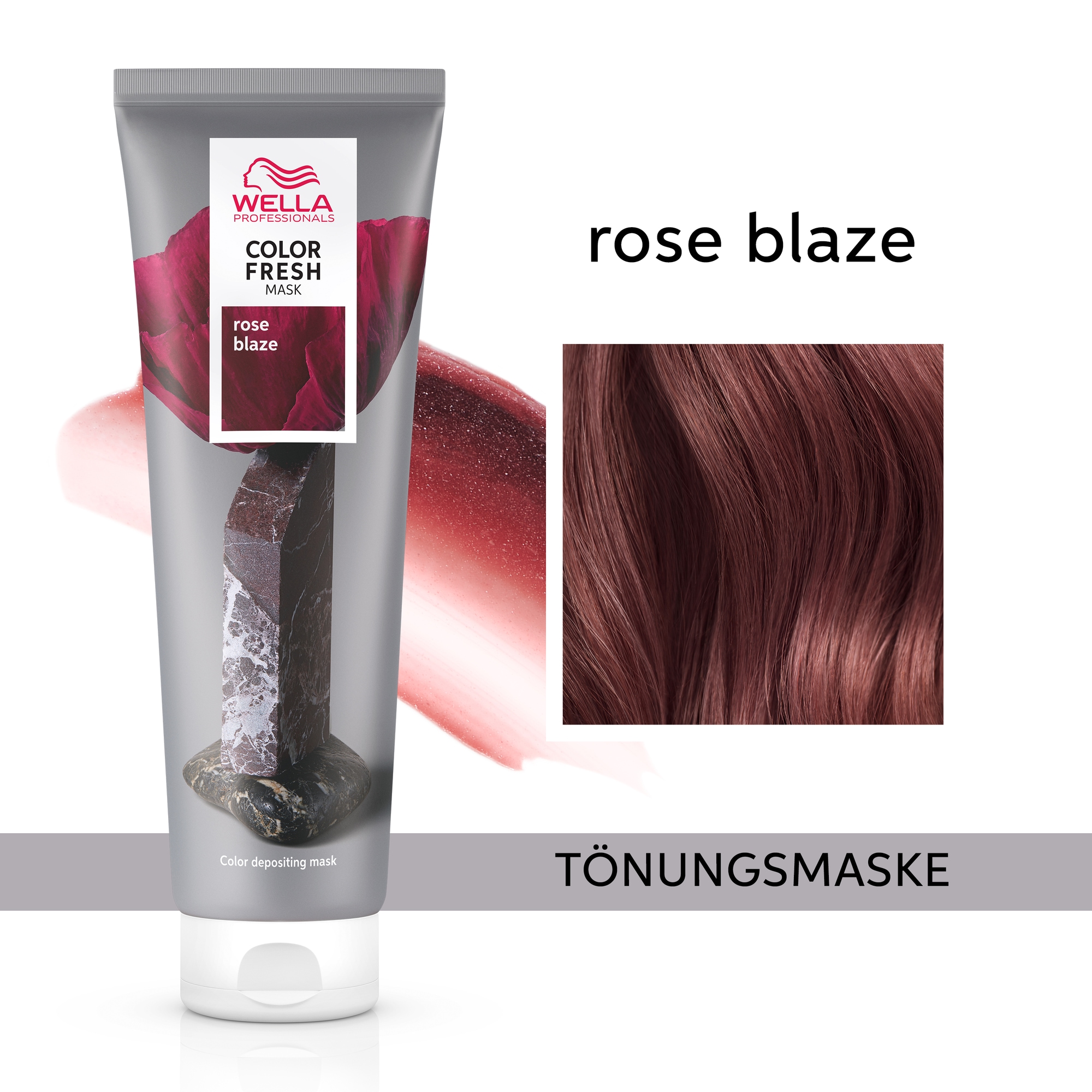 Wella Professionals Haarmaske »Color Fresh Mask Rose Blaze« frei von Silikonen, auswaschbar, wöchentliche Anwendung