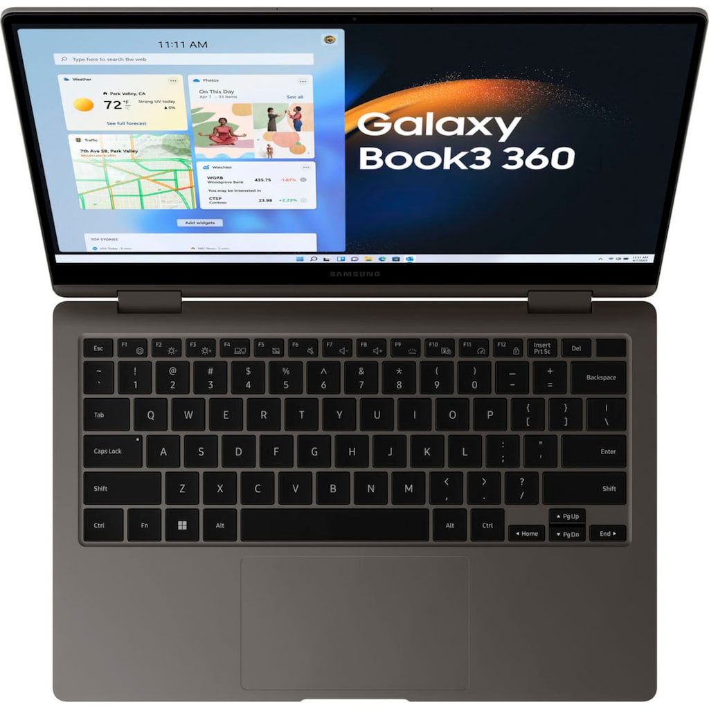 Samsung Notebook »Galaxy Book3 360«, 33,78 cm, / 13,3 Zoll, Intel, Core i5, Iris Xe Graphics, 512 GB SSD