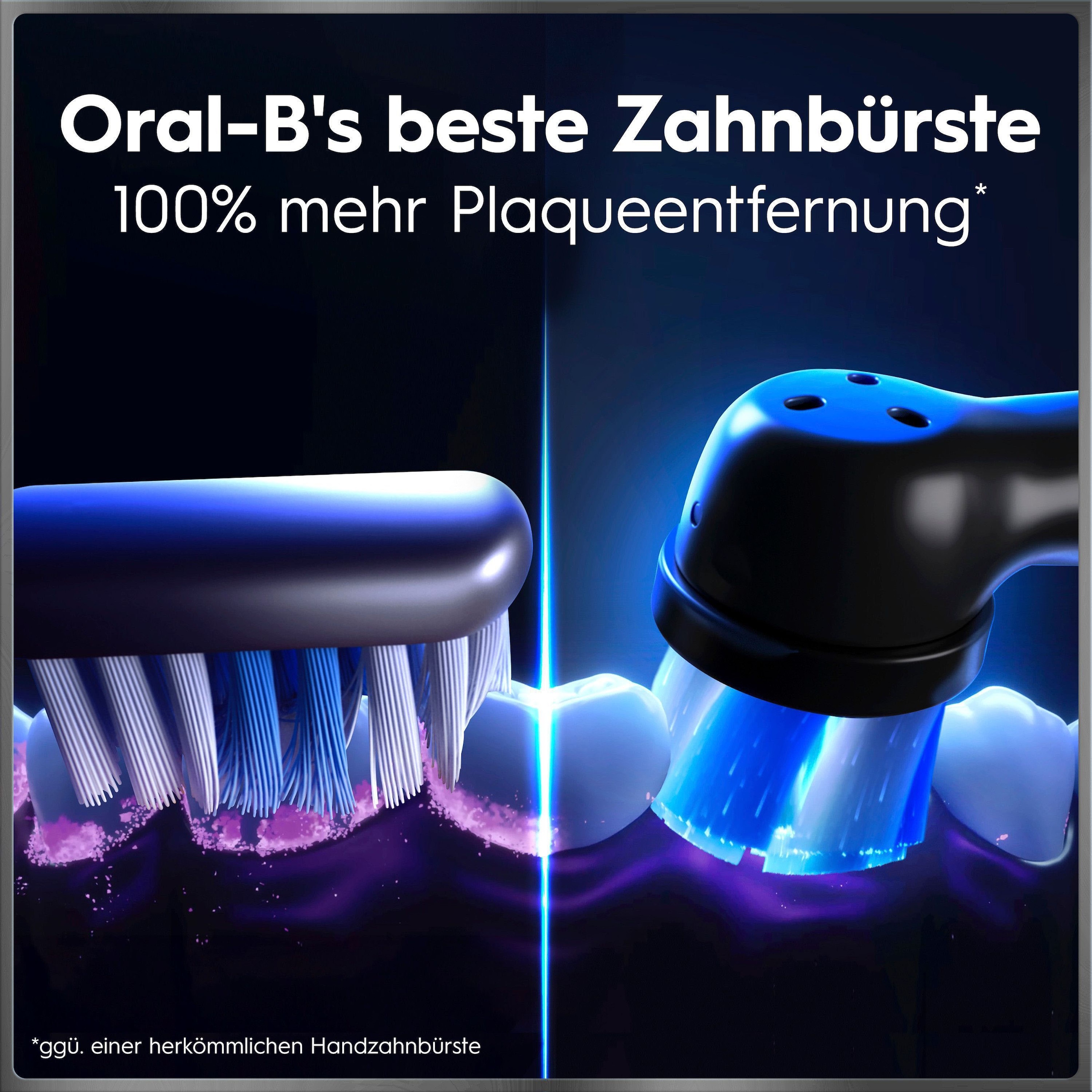 Oral-B Elektrische Zahnbürste »Oral-B iO Series 10« 1 Stk. Aufsteckbürsten iO Sense Zahnputz-Coach | Schnellladestation | Langanhaltender Akku