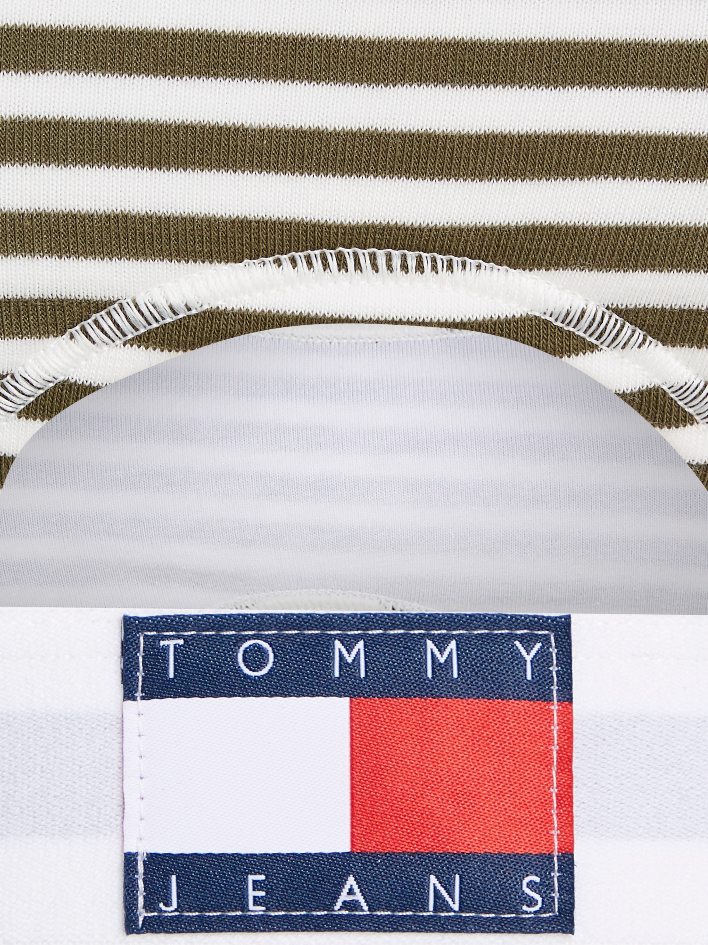 Tommy Hilfiger Underwear Bralette-BH »KEYHOLE BRALETTE PRINT«, im Streifendessin, Cutout