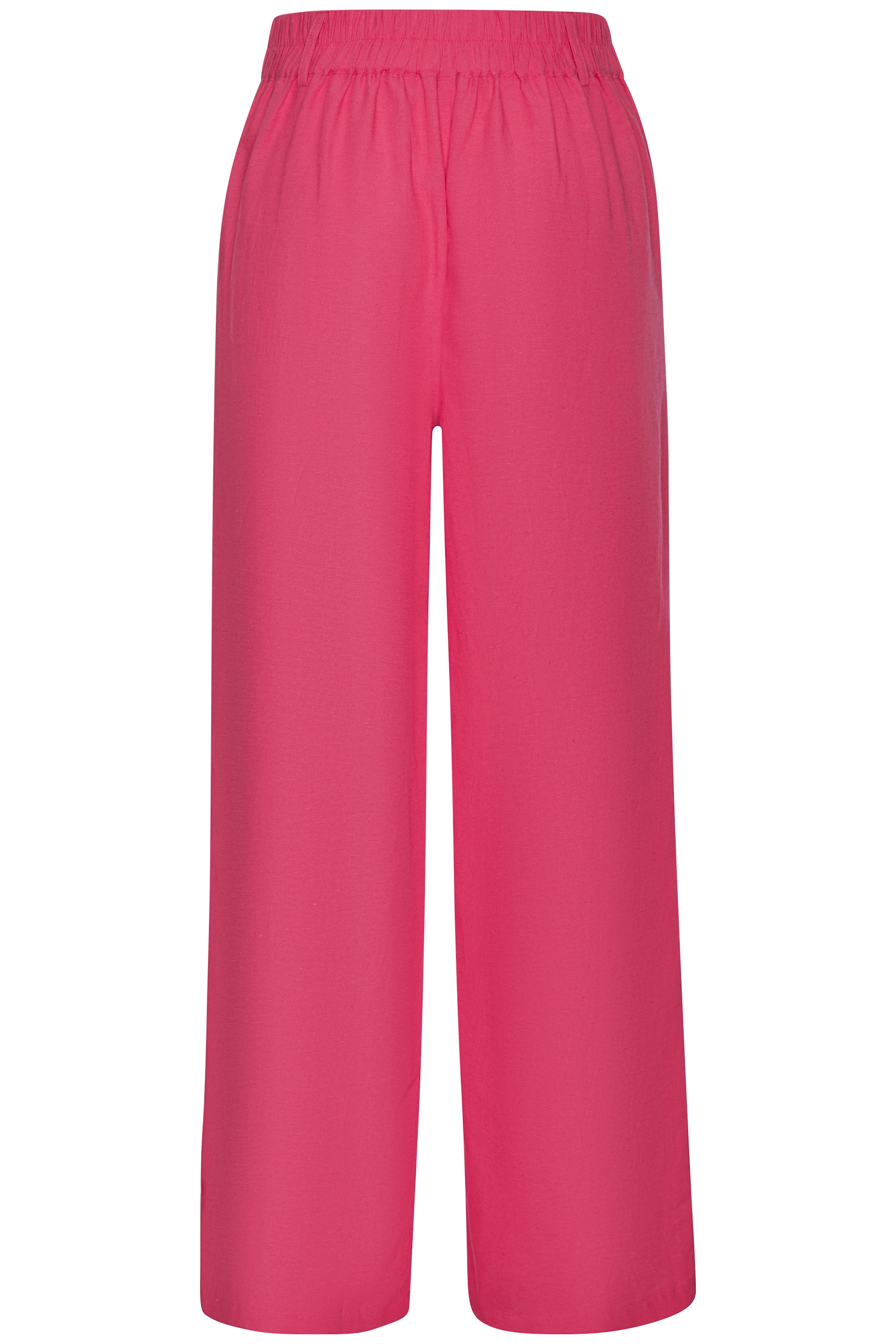 LASCANA Palazzohose, mit Gürtelschlaufen, Leinenhose, Sommerhose, casual