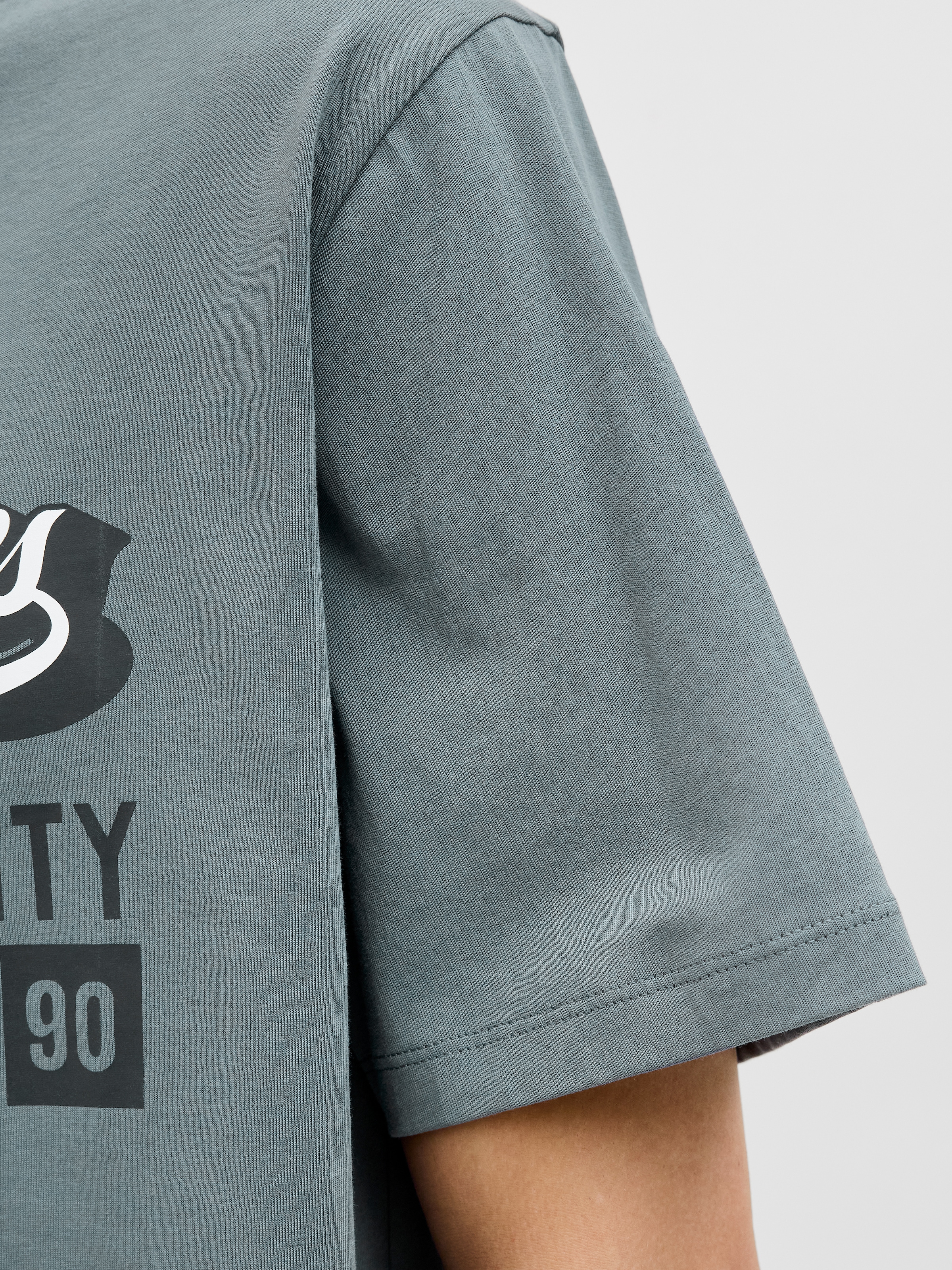 Jack & Jones Rundhalsshirt »JJELOGO TEE SS O-NECK 2 COL AW25 SN«