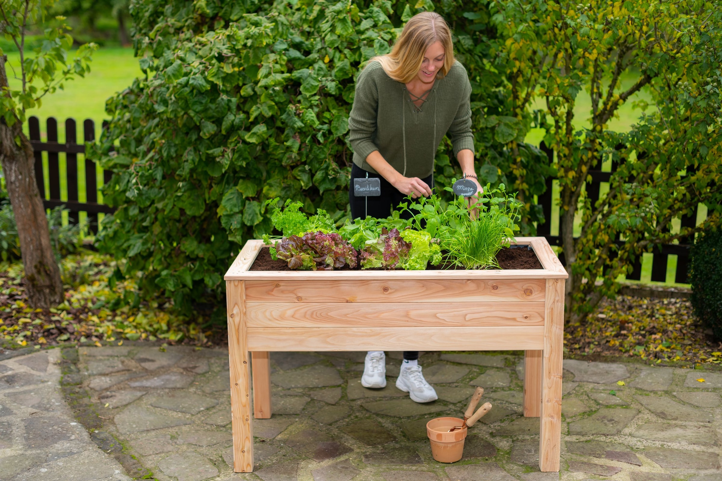 WESTMANN Hochbeet »Emily« 100 % FSC®-zertifiziertes Lärchenholz