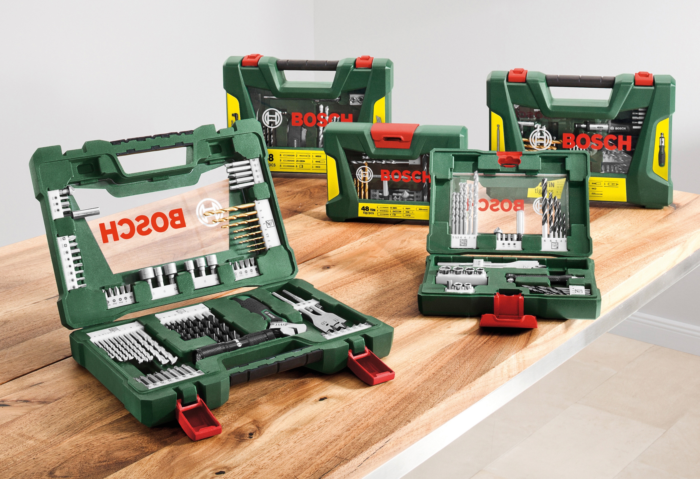 Bosch Home & Garden Bohrer- und Bitset »V-Line«, 91-teilig