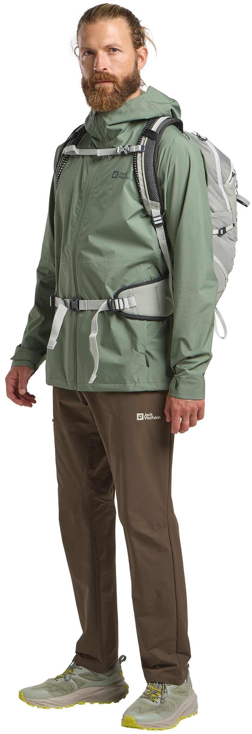 Jack Wolfskin Outdoorjacke »PRELIGHT 2.5L LT JKT M«, mit Kapuze