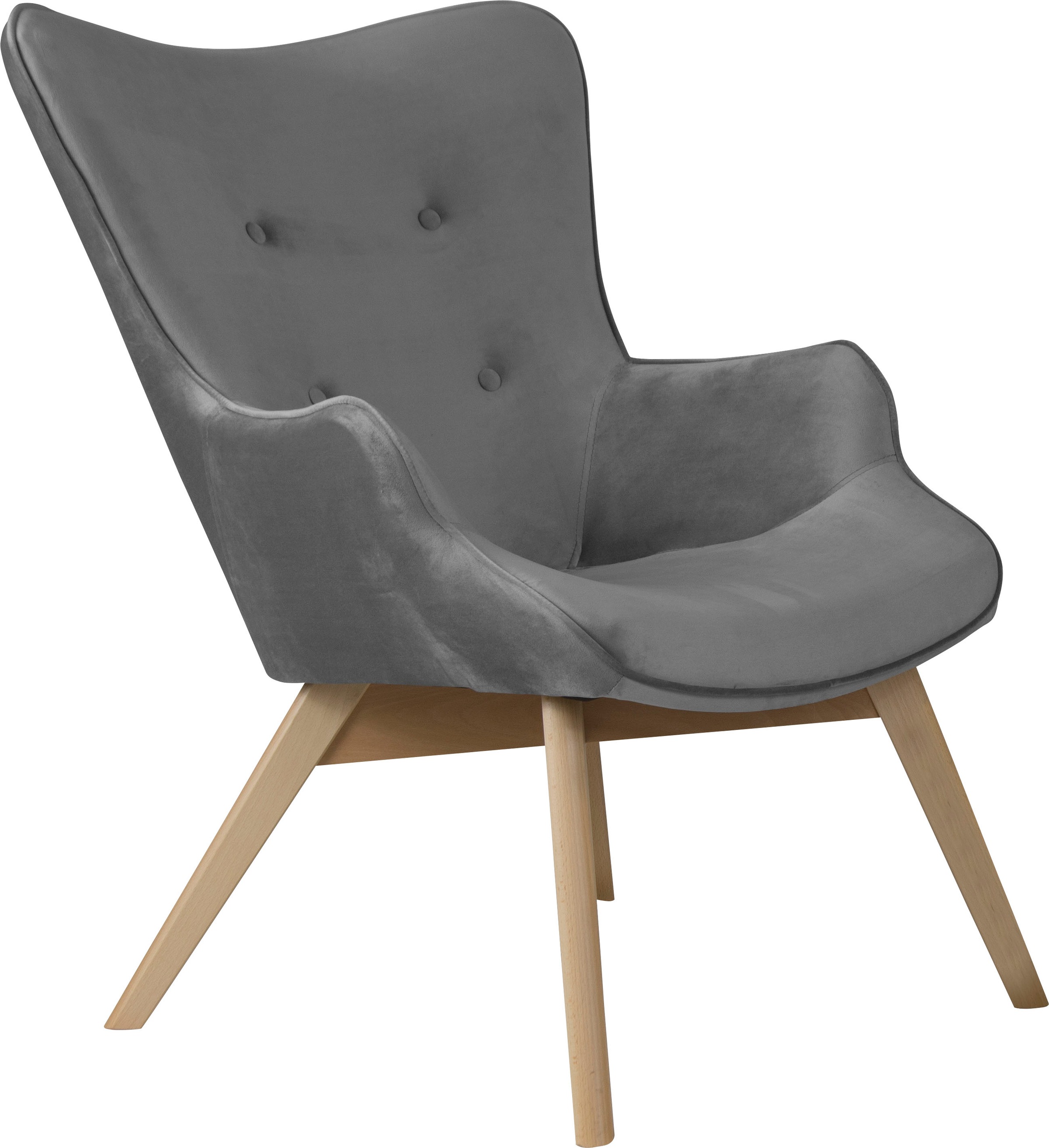 Home affaire Sessel »Nicko« wahlweise mit und ohne Hocker günstig online kaufen