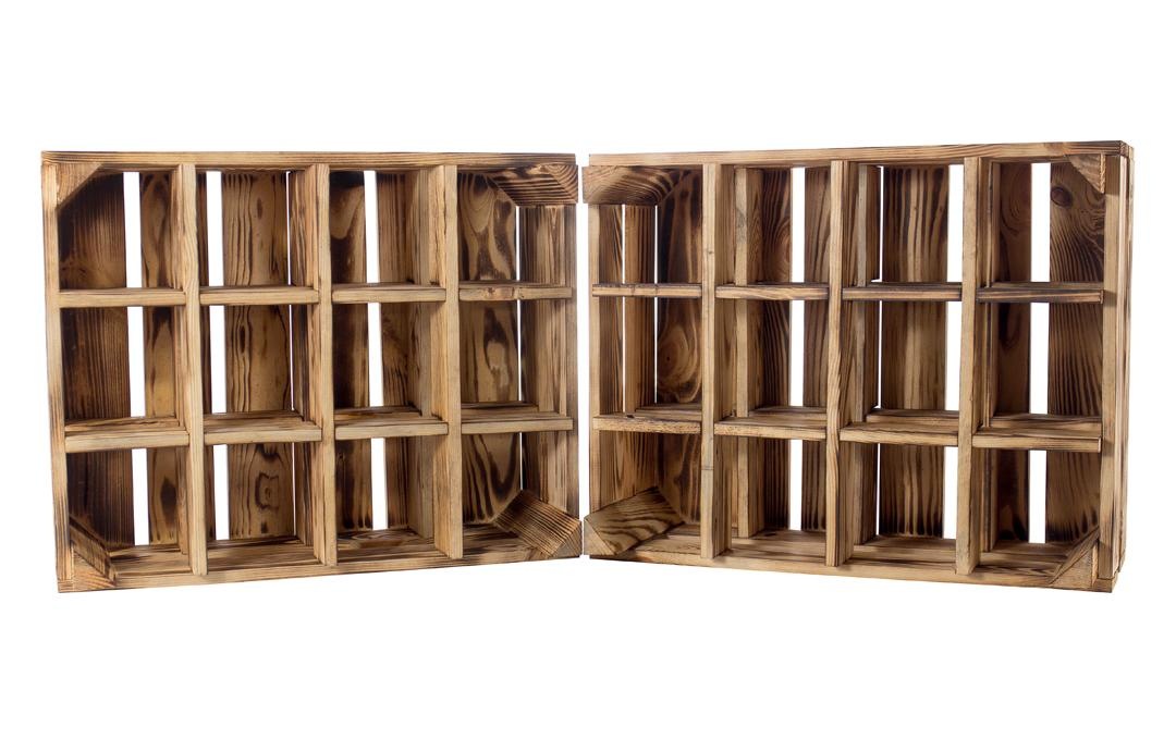 Holz Zollhaus Flaschenregal »Vintage«